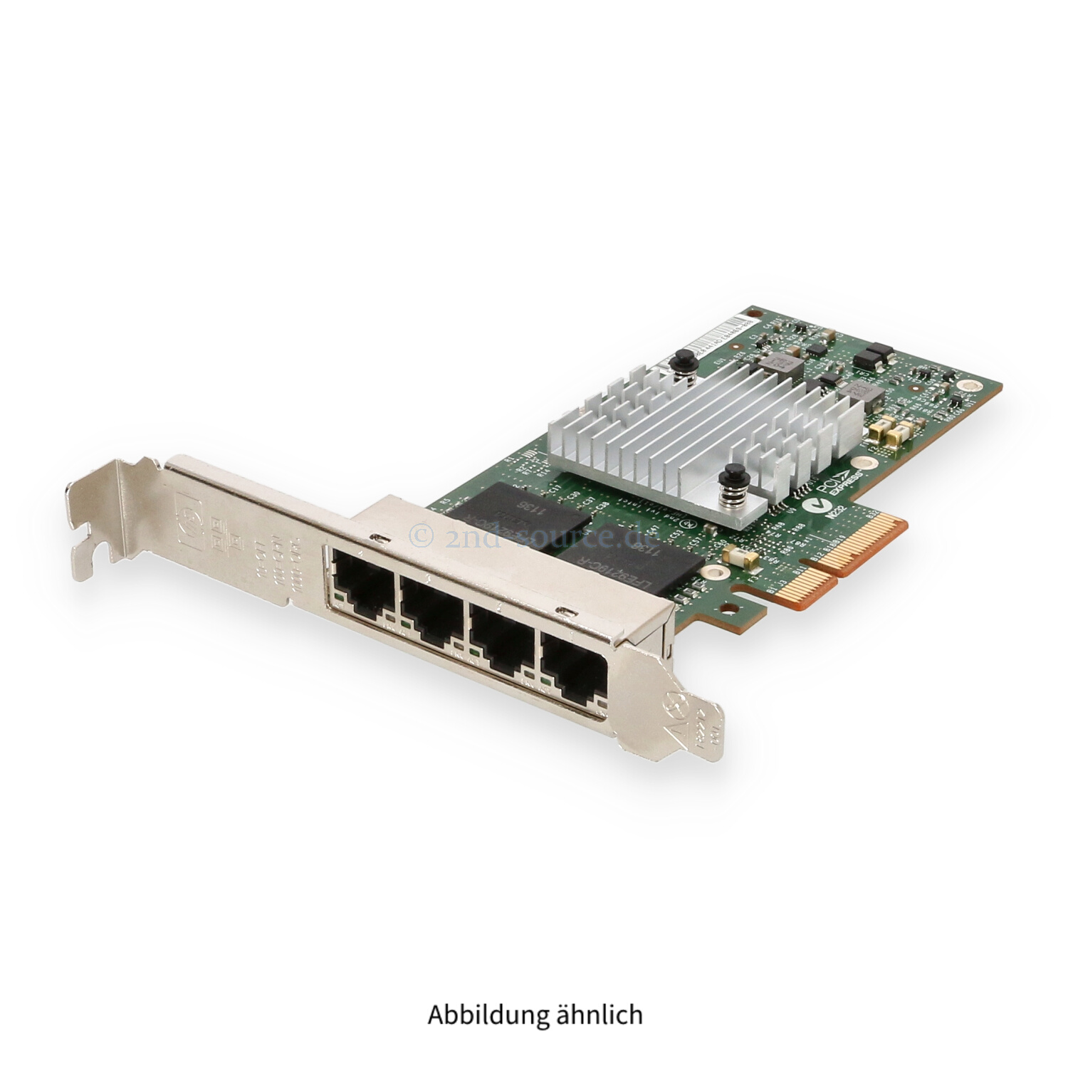 HPE NC365T 4x 1GbE PCIe Server Ethernet Adapter High Profile 593722-B21 593743-001