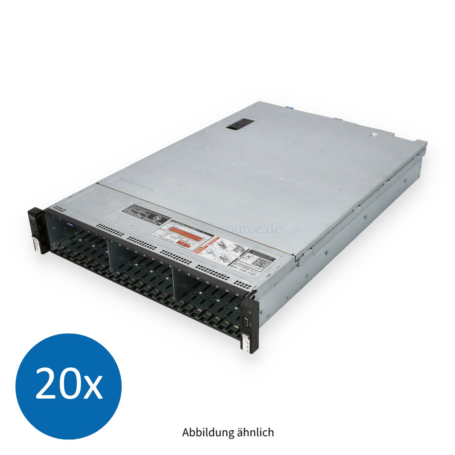 20x Dell PowerEdge R730XD 24+2xSFF 2x Heatsink 6x Lüfter 2x 750W CTO Server
