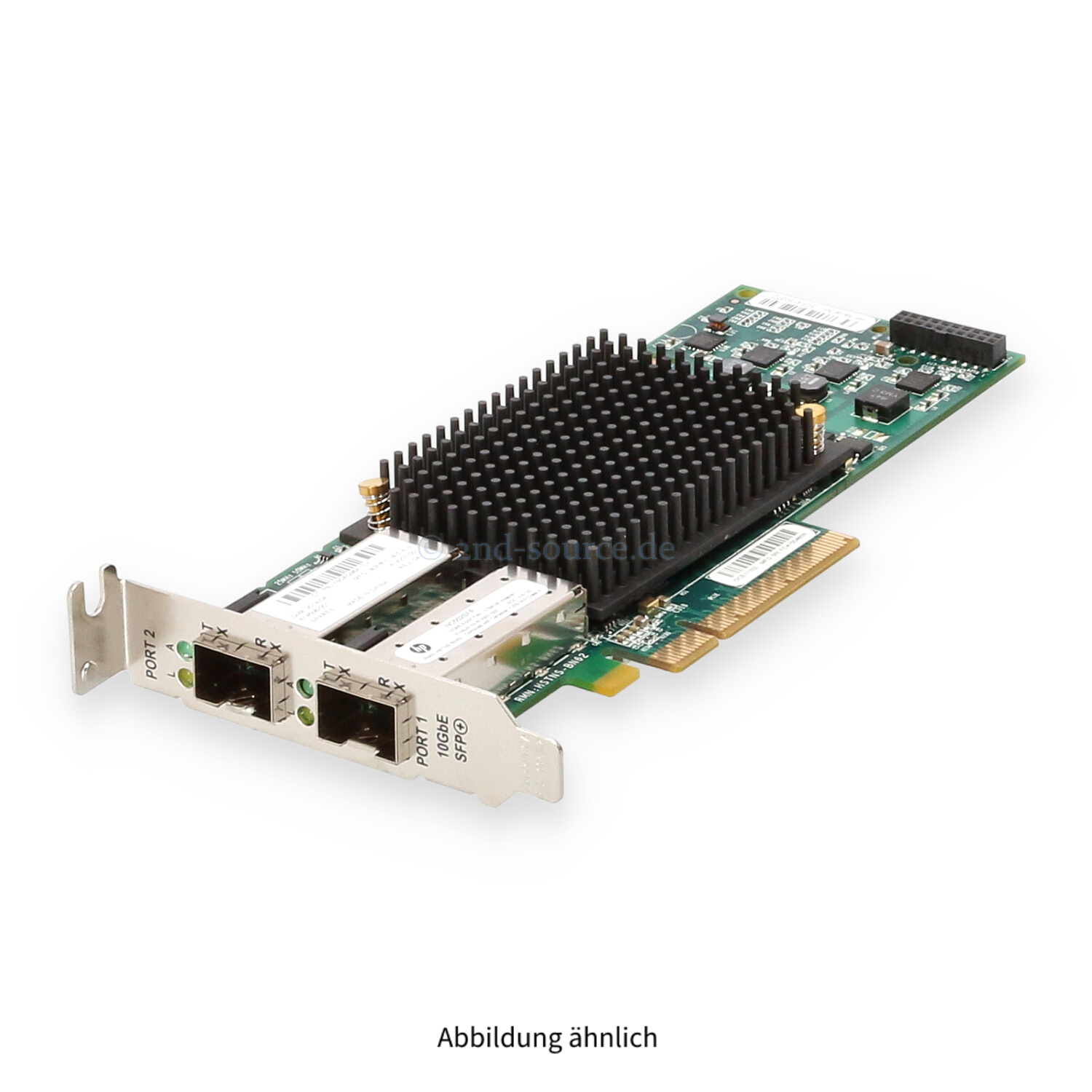 HPE NC552SFP 2x SFP+ 10GbE PCIe Server Ethernet Adapter Low Profile 614203-B21 614506-001