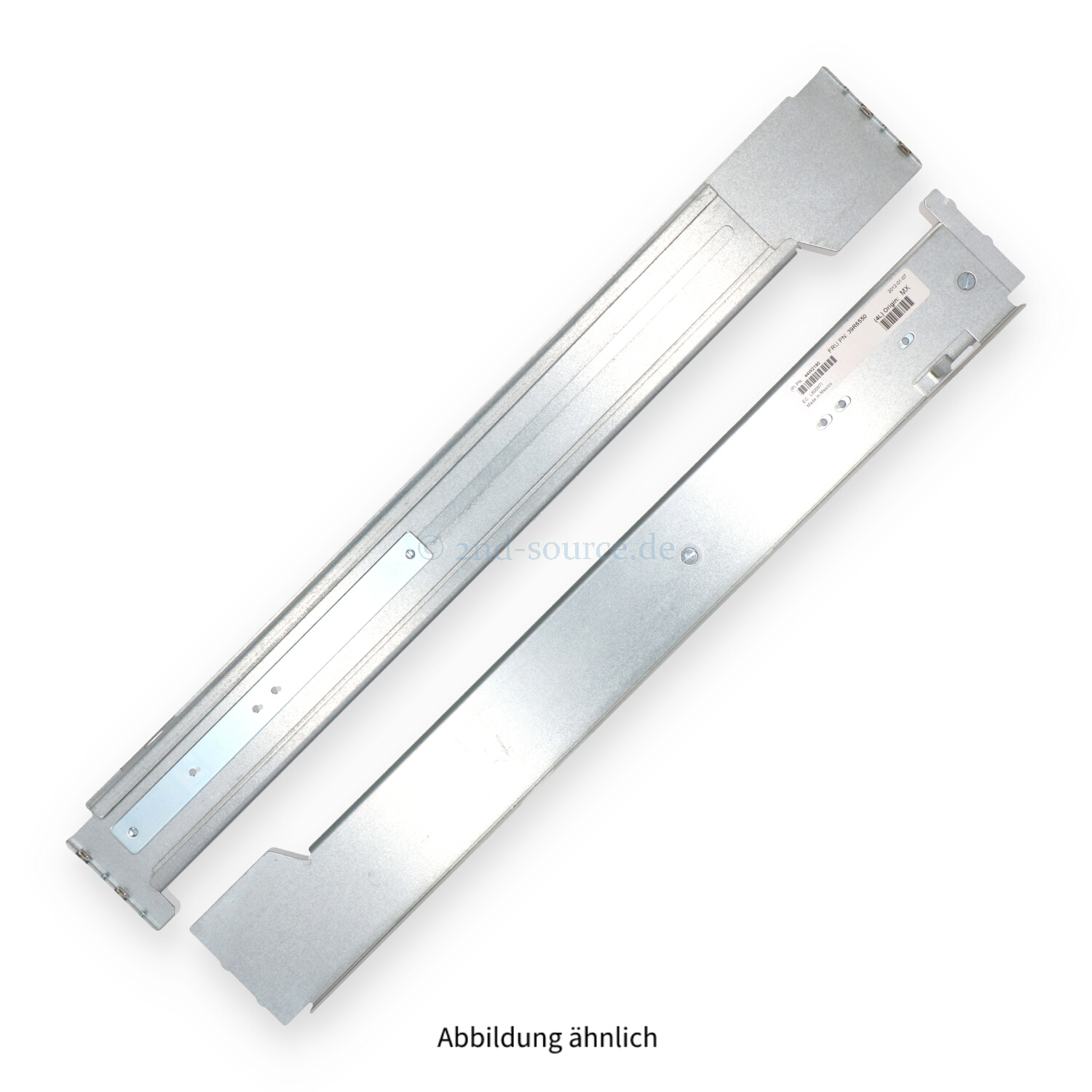 Universal 2U Rack Rail Kit L-Schiene 39R6550 44W2189 35P1496 Universal 2U Rack Rail Kit L-Schiene 39R6550 44W2189 35P1496