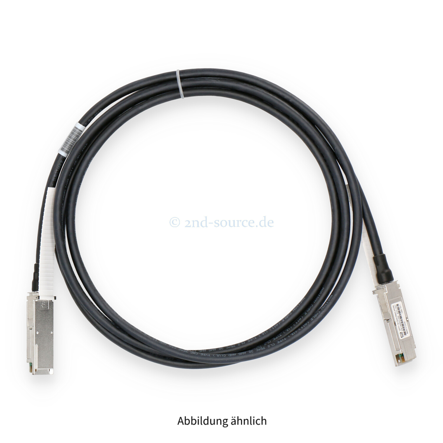 HPE X242 3.00m QSFP+ to QSFP+ 40GbE DAC Direct Attach Copper Cable JH235A JH235-61001 HPE X242 3.00m QSFP+ to QSFP+ 40GbE DAC Direct Attach Copper Cable JH235A JH235-61001