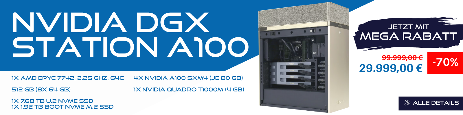 Nvidia DGX Station A100 - 2nd Source GmbH