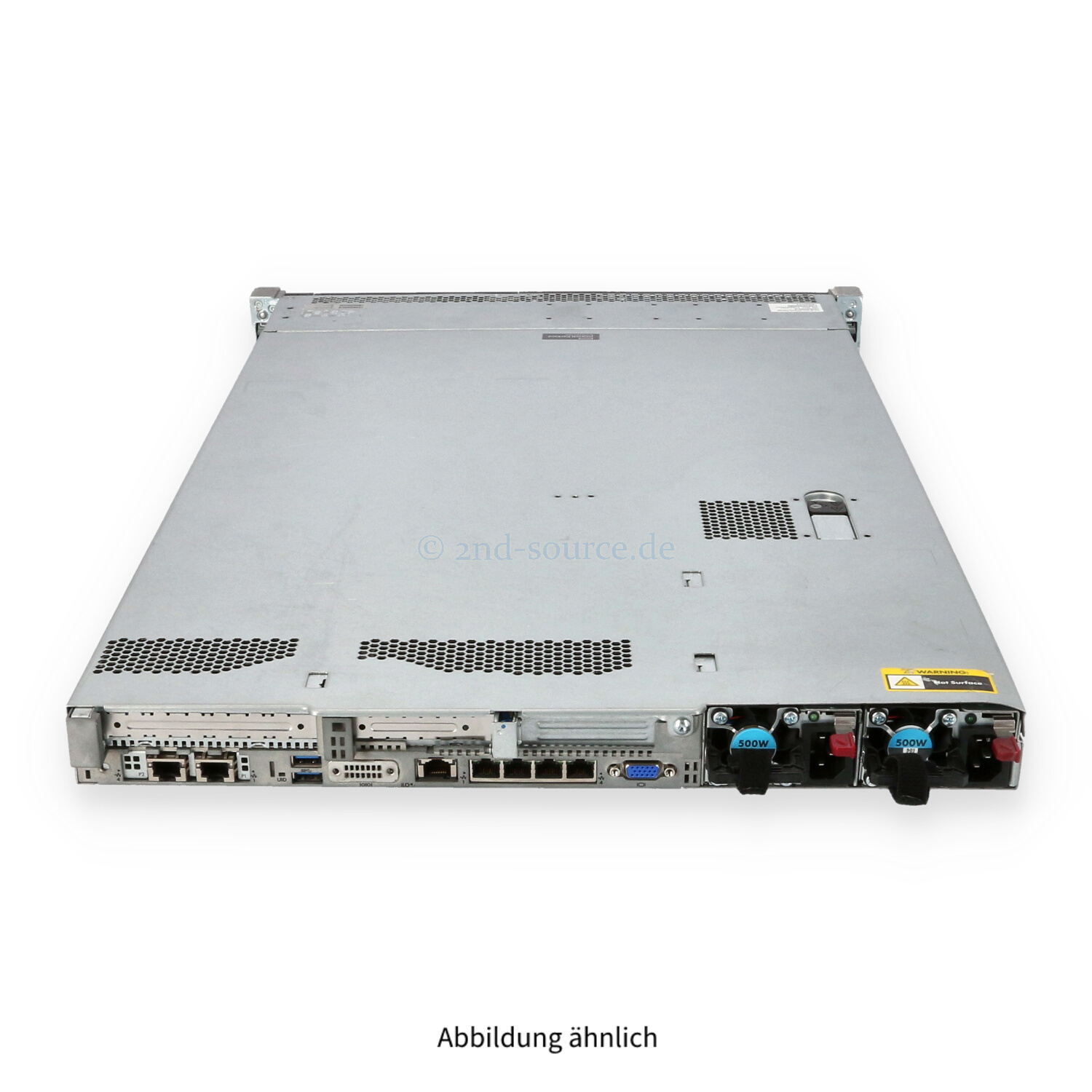 HPE DL360 G9 8xSFF 2P E5-2640 v3 2.60GHz 8C 64GB P440ar/2GB 2x 80GB SSD 331FLR-T 2x RPS Rackkit
