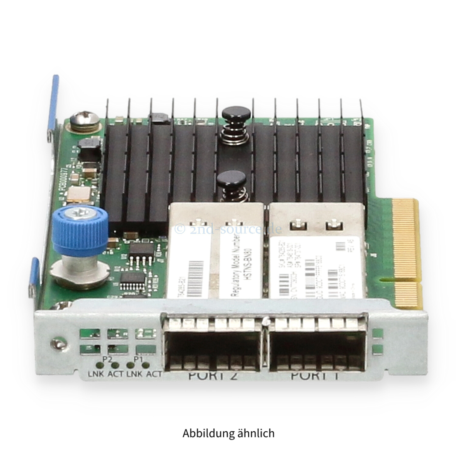 HPE 544+FLR-QSFP 2x10G/40GBase Infiniband FDR Server Ethernet Adapter 764285-B21 764737-001