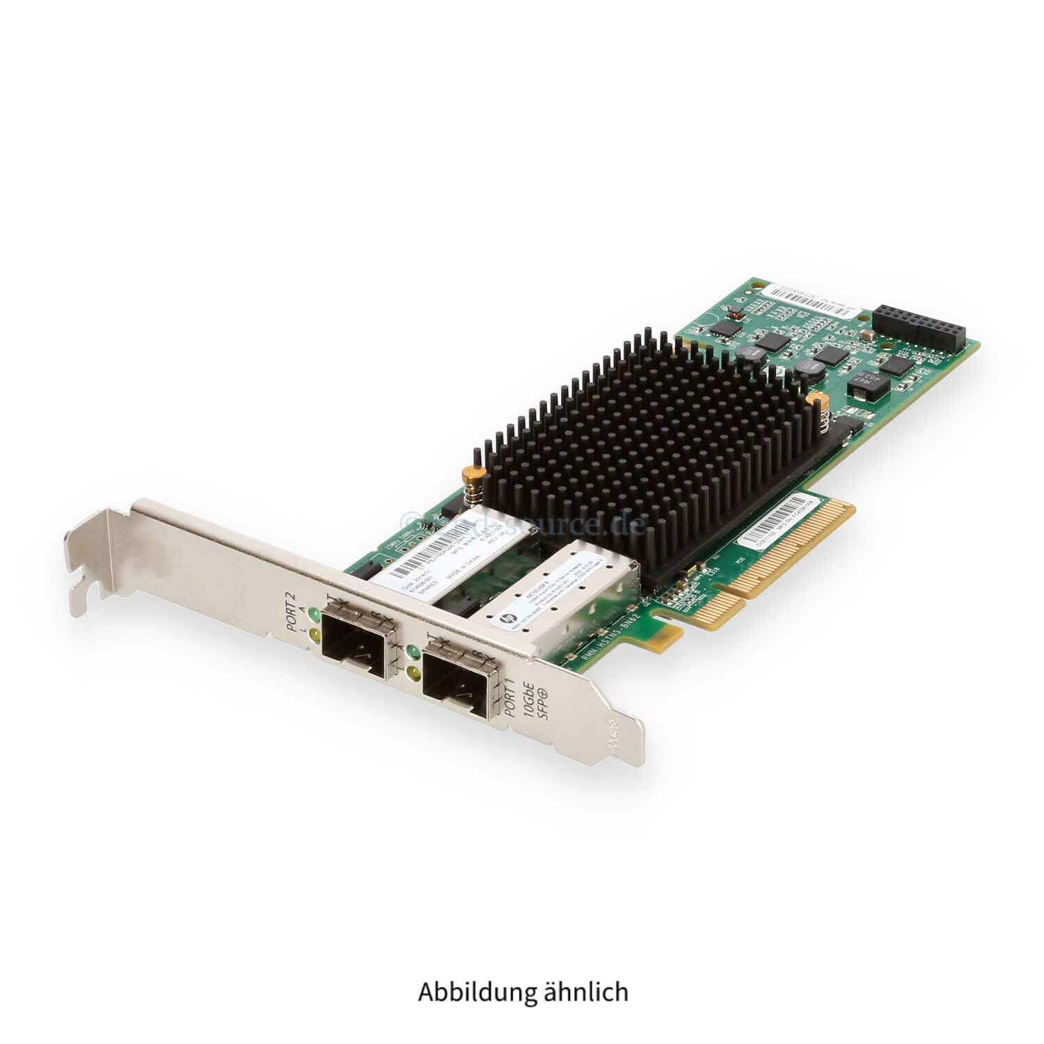 HPE NC552SFP 2x10GBase SFP+ PCIe Server Ethernet Adapter High Profile 614203-B21 614506-001 615406-001