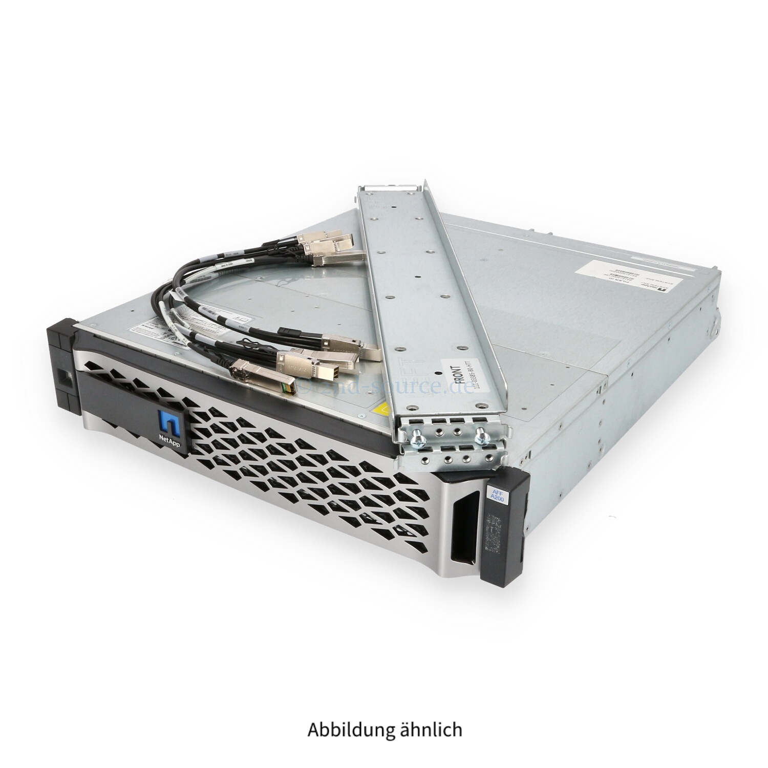 NetApp AFF-A200 24x SFF SAS Dual Controller Storage System 8x 960GB 12G SSD 2x 913W Rackkit