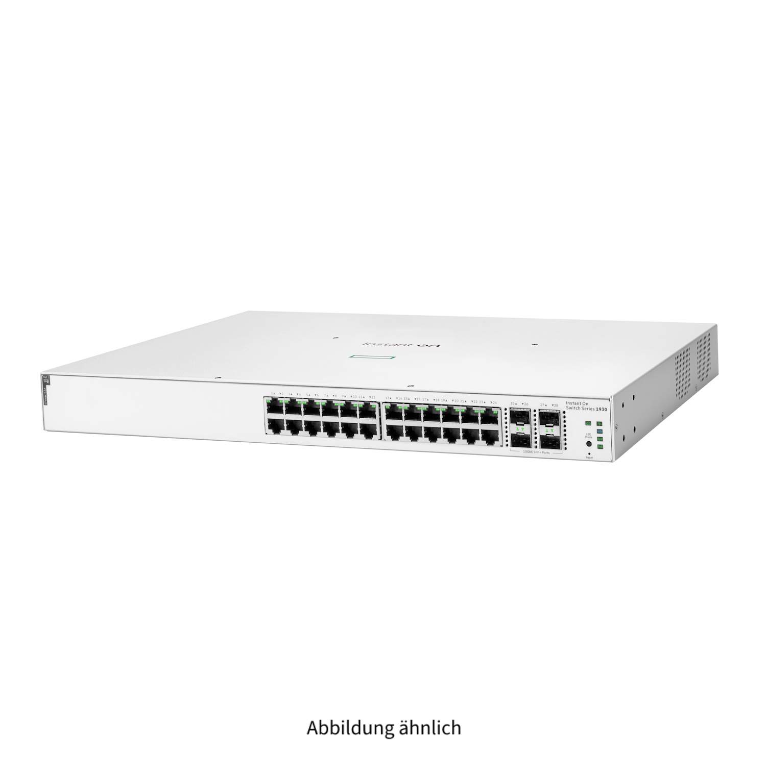 HPE Aruba Instant On 1930 24x RJ-45 1GbE PoE 4x SFP+ 10GbE Switch JL684B JL684-61001