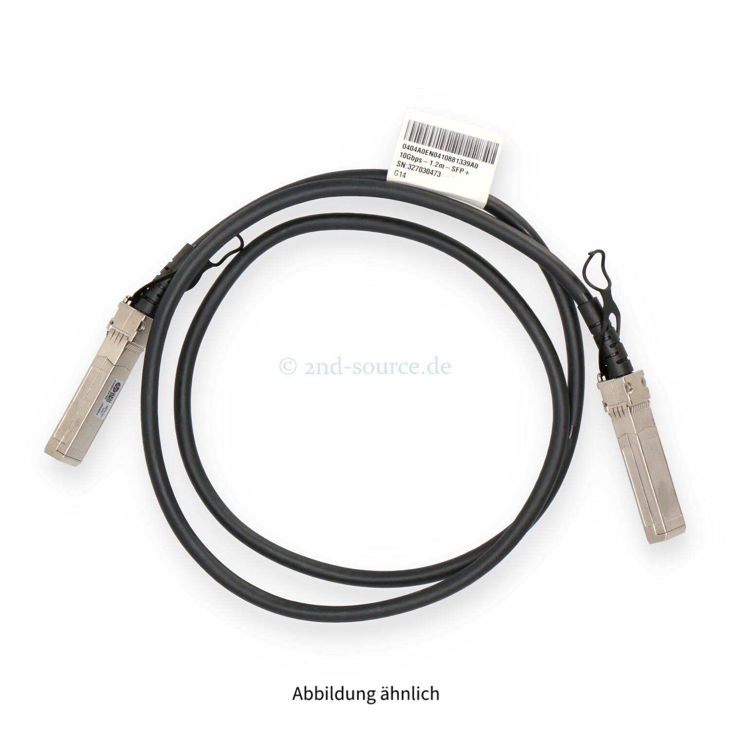 HPE X240 1.20m 10G SFP+ to SFP+ Direct Copper Cable JD096C