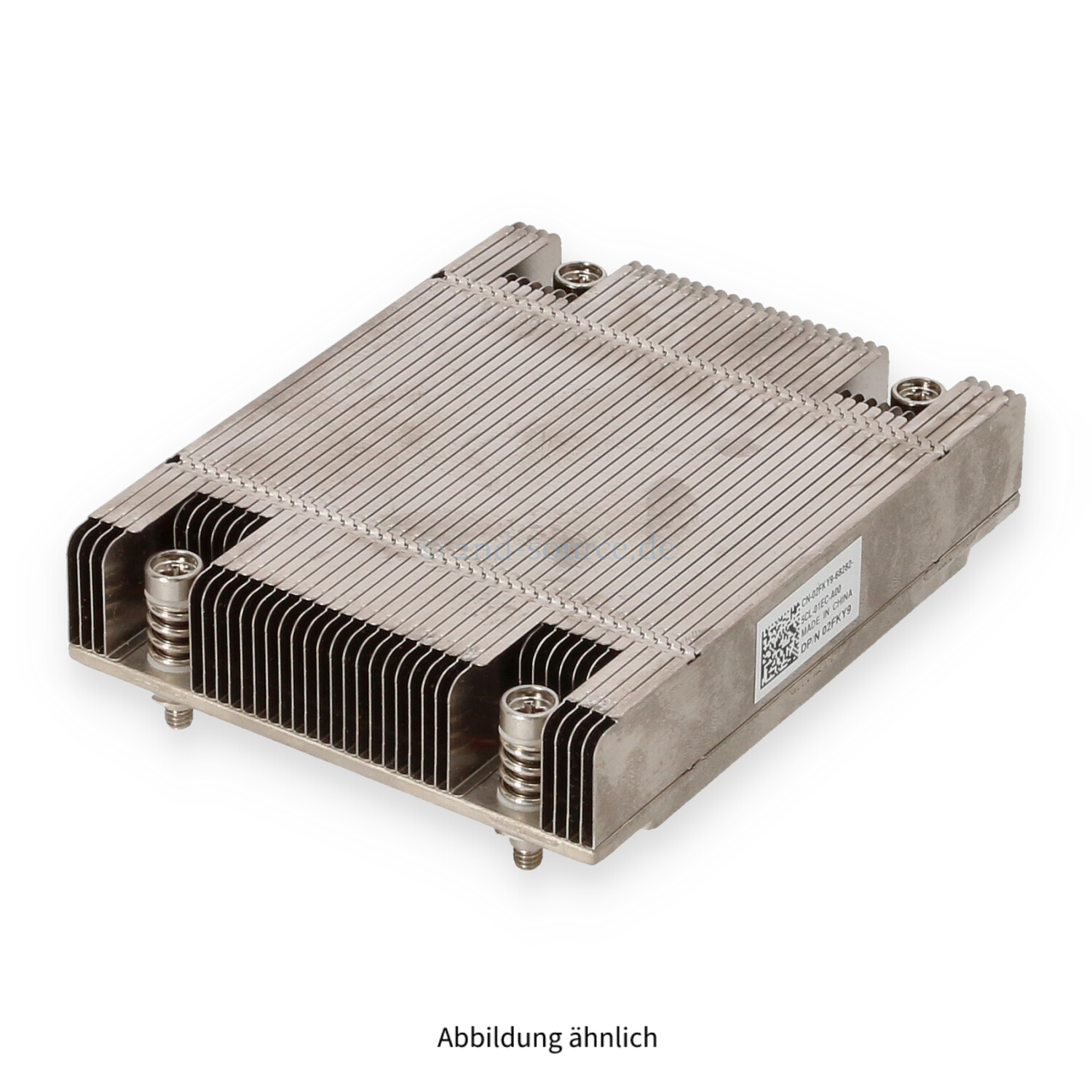 Dell Standard Heatsink < 135W R430 2FKY9 02FKY9