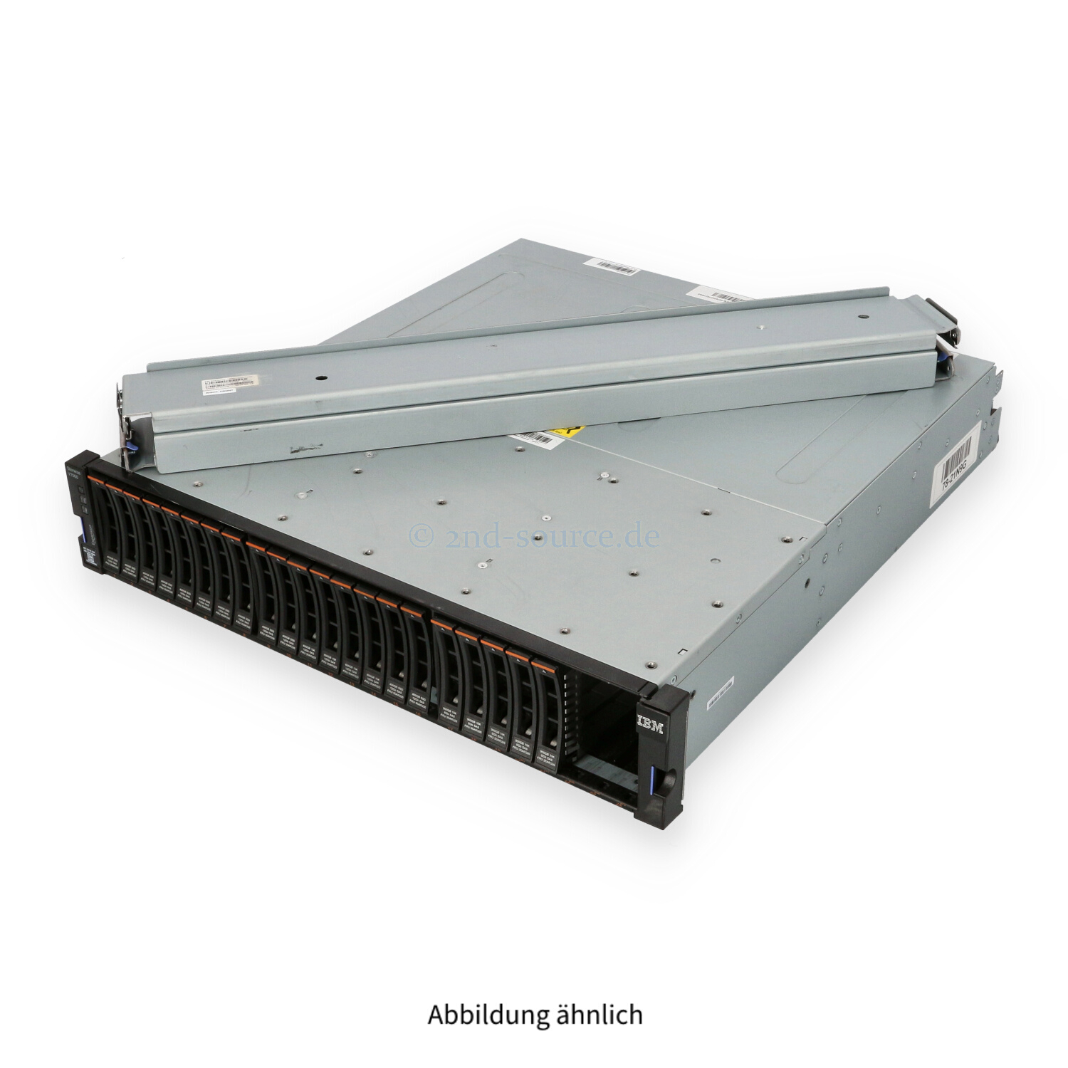 IBM V7000 G2 Expansion mit 21x 900GB 10k SAS 6G SFF (18.9TB) 2x 800W 2076-24F 64P8448