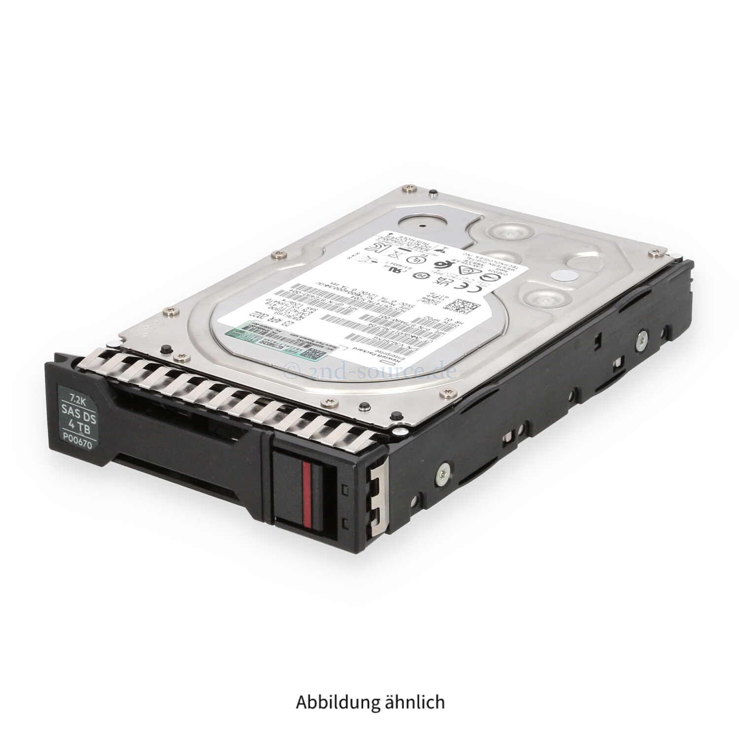 HPE 4TB 7.2k SAS 12G LFF HotPlug HDD P00670-001