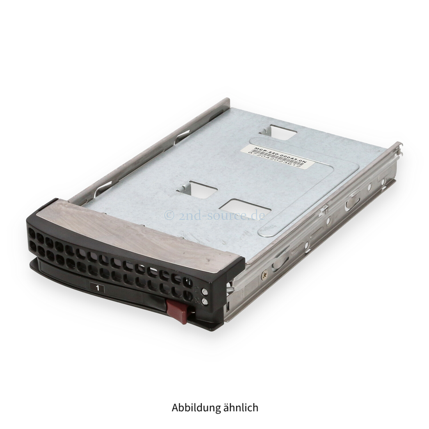 Supermicro 3.5'' LFF to 2.5'' SFF Converter HotPlug HDD Adapter Tray MCP-220-00043-0N 672042023912 Supermicro 3.5'' LFF to 2.5'' SFF Converter HotPlug HDD Adapter Tray MCP-220-00043-0N 672042023912