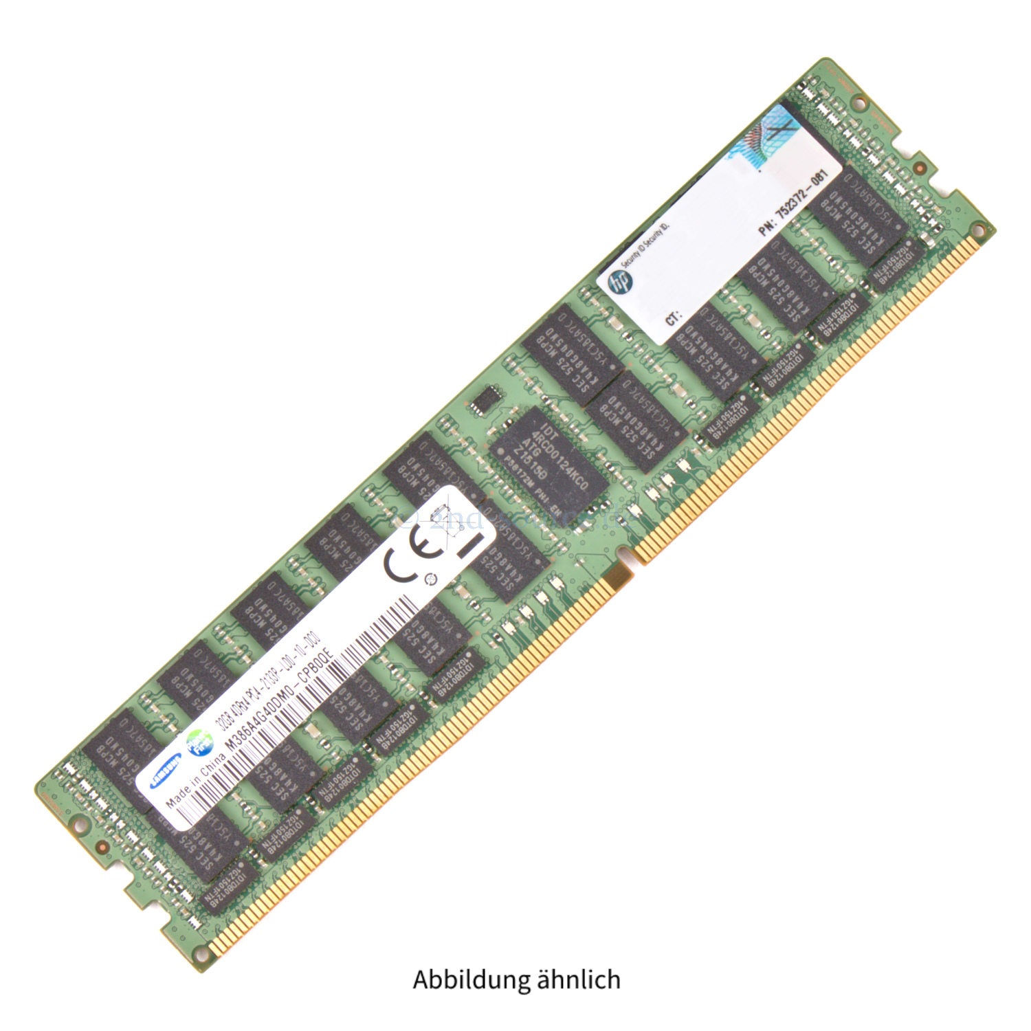HPE 32GB PC4-17000P-L DIMM Quad Rank x4 (DDR4-2133) Registered ECC 726722-B21 774174-001 752372-081