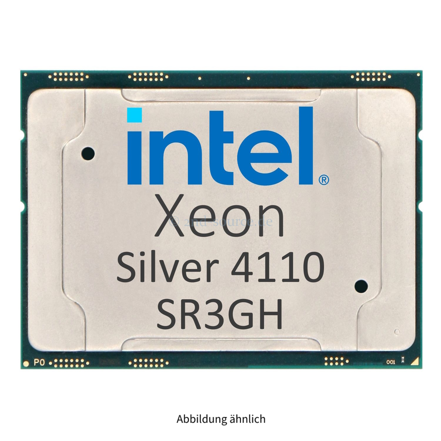 Intel Xeon Silver 4110 2.10GHz 11MB 8-Core CPU 85W SR3GH CD8067303561400 Intel Xeon Silver 4110 2.10GHz 11MB 8-Core CPU 85W SR3GH CD8067303561400