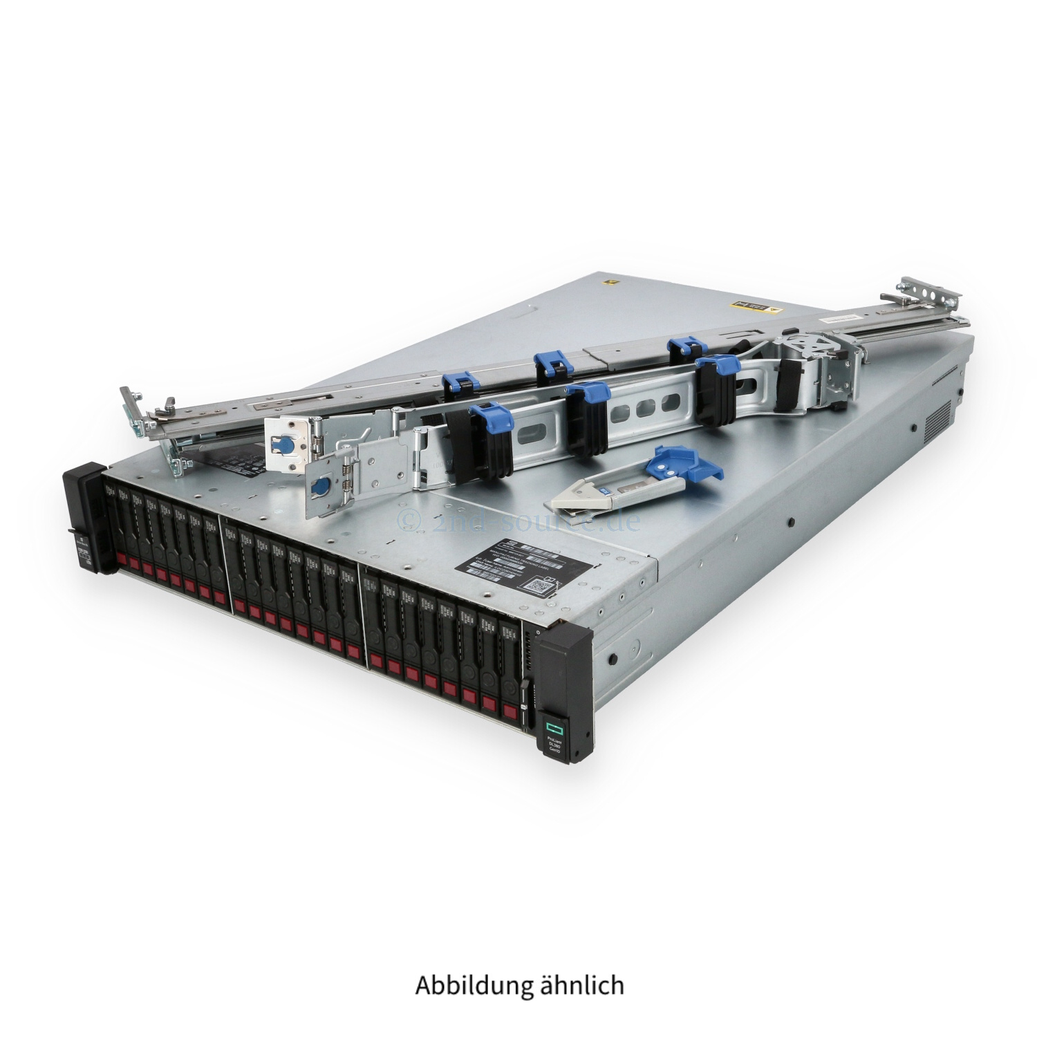HPE DL380 G10 18x SFF 6x NVMe 2P Gold 6254 3.10GHz 18C 2TB P408i-a + Expander 11.5TB SSD 14.4TB HDD 3.2TB NVMe 640FLR-SFP28 2x 800W Rackkit Kabelarm iLO Advanced