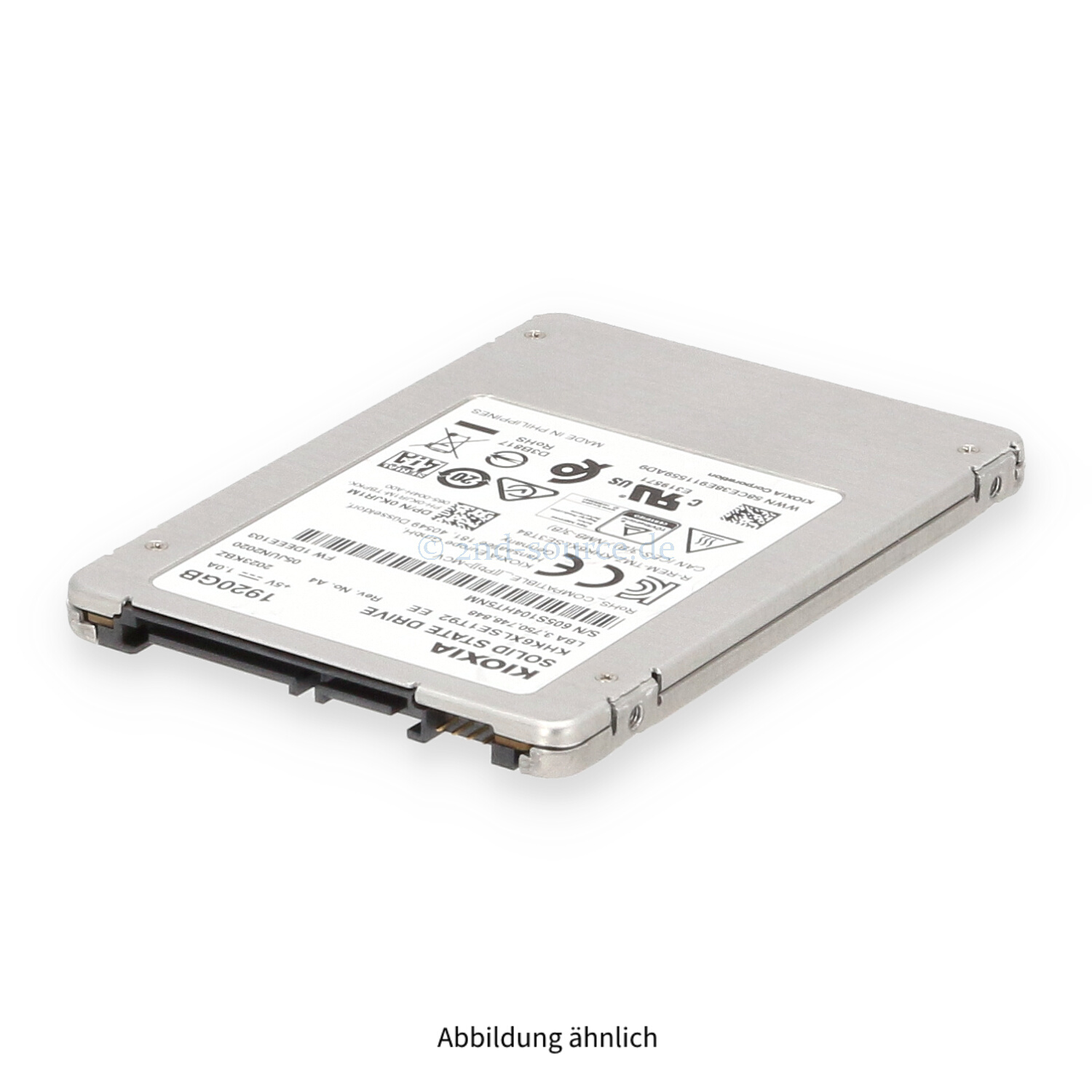 Dell 1.92TB SATA 6G SFF Read Intensive SSD KJR1M 0KJR1M Dell 1.92TB SATA 6G SFF Read Intensive SSD KJR1M 0KJR1M
