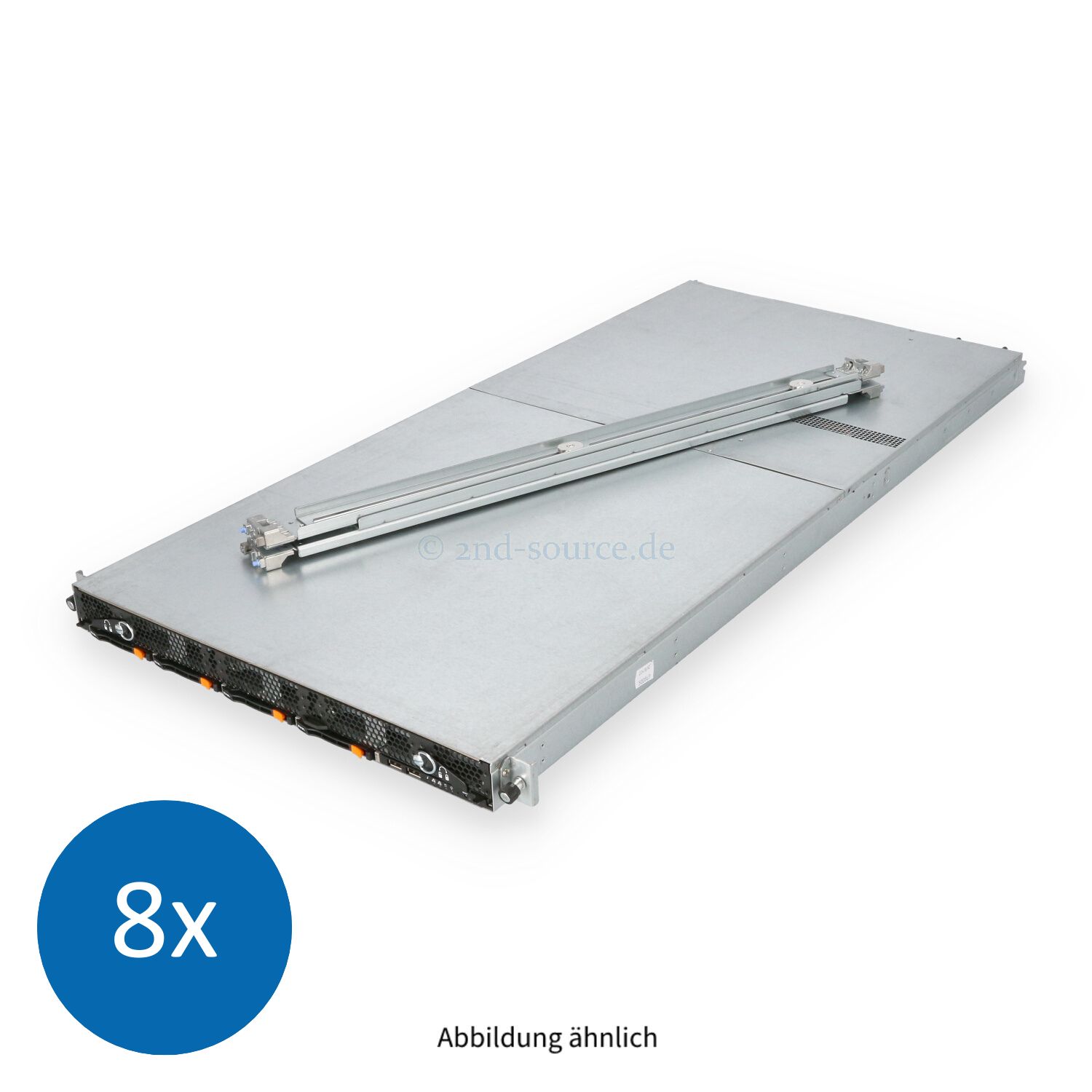 8x Supermicro SuperStorage 6019P-ACR12L 12x LFF 4x SFF 2P Silver 4108 1.80GHz 8C 64GB 2x 600W Rackkit