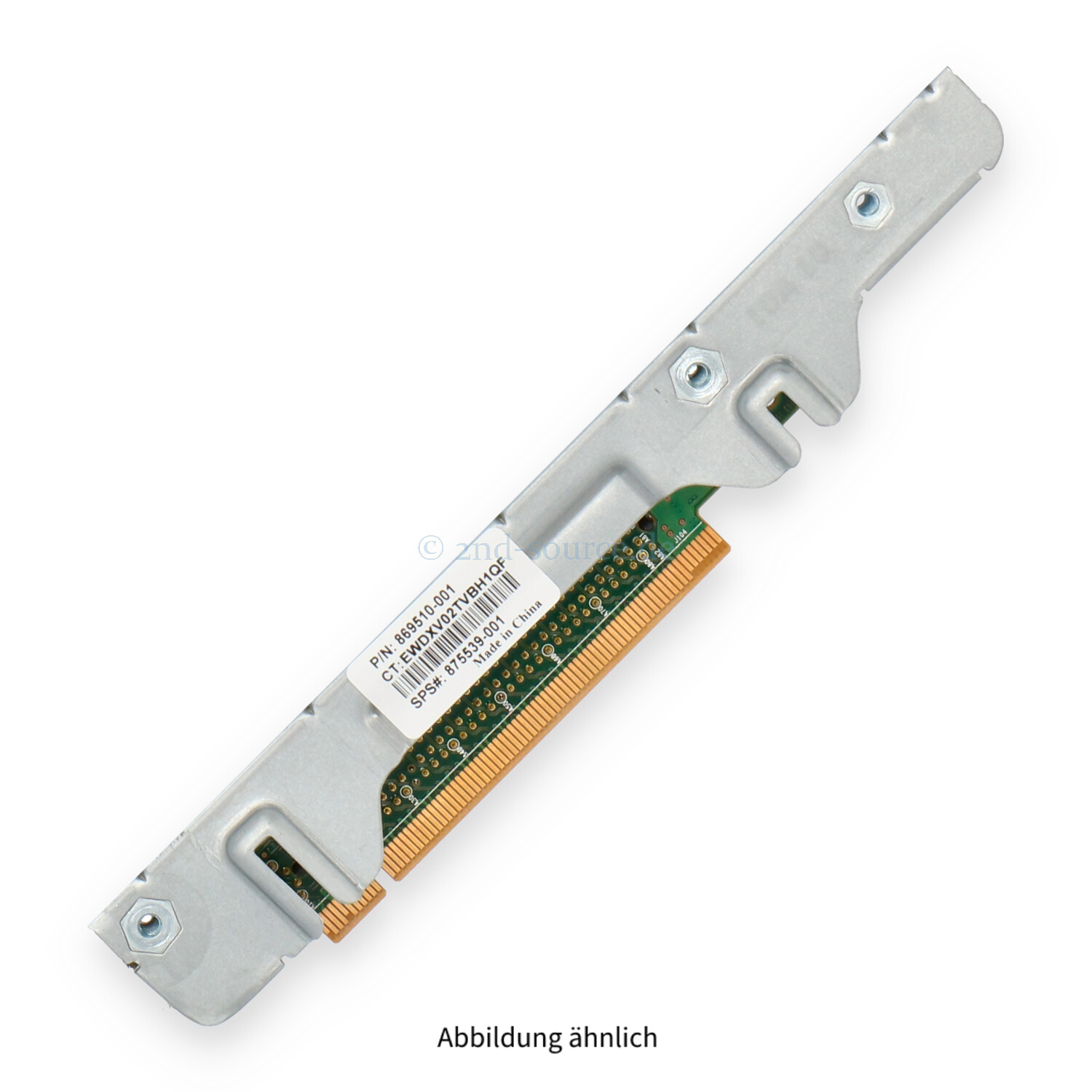 HPE 1x PCIe x16 Riser 2 DL360 G10 867982-B21 875539-001 869510-001