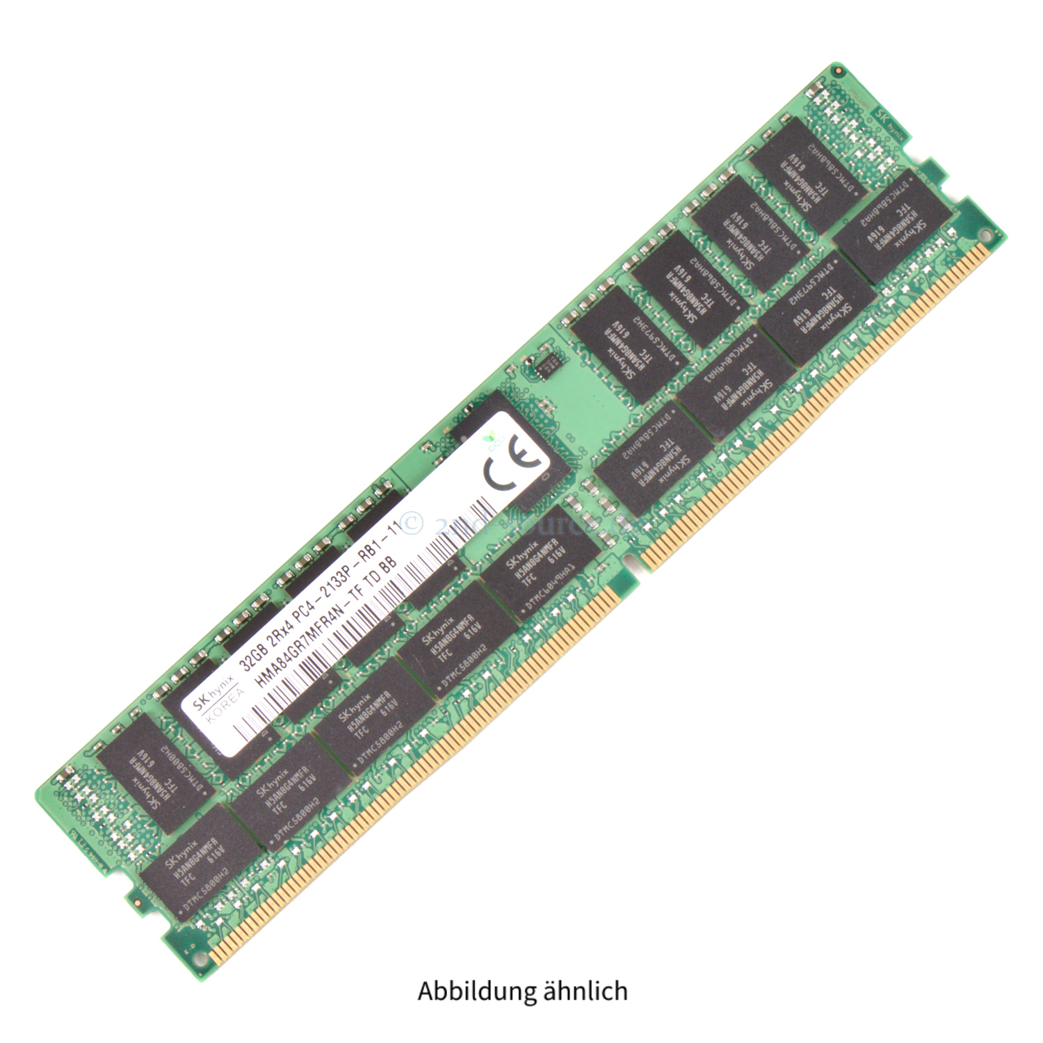 Hynix 32GB PC4-17000P-R DIMM Dual Rank x4 (DDR4-2133) Registered ECC HMA84GR7MFR4N-TF