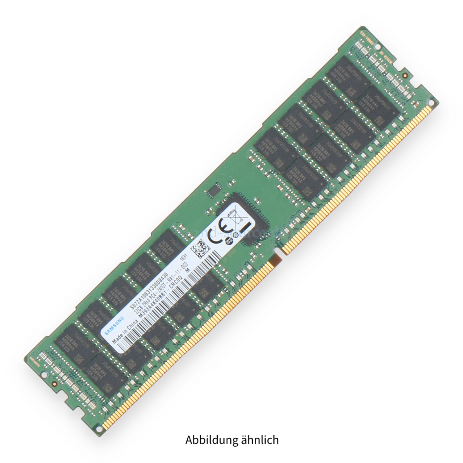 Samsung 32GB PC4-19200T DIMM Dual Rank x4 (DDR4-2400) Registered ECC M393A4K40BB1-CRC0Q