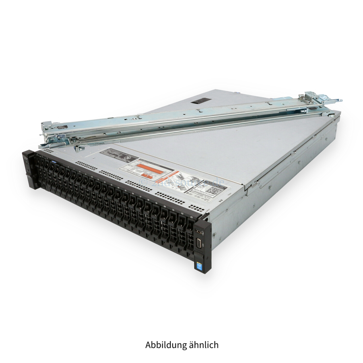 Dell R730xd 24+2x SFF 2P E5-2697 v4 2.30GHz 18C 512GB H730p I350 2x RPS Rackkit