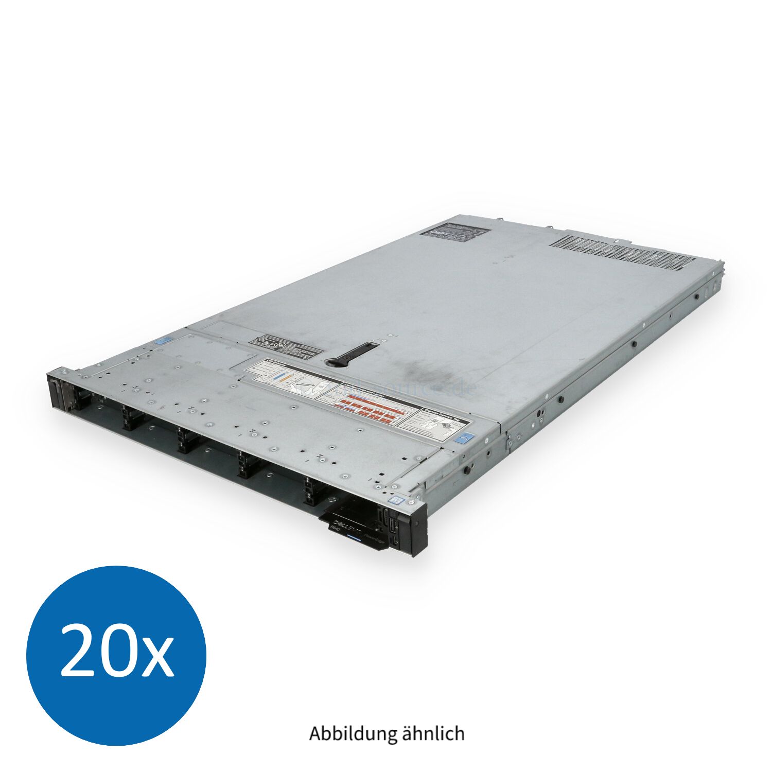 20x Dell R640 10x SFF (8x NVMe) 8x High Performance Fan 2x Heatsink 2x 750W CTO Server