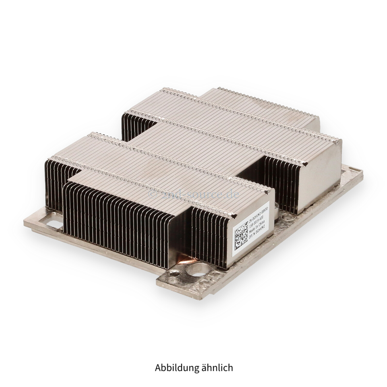 Dell Heatsink CPU2 90mm MX740c GHVM2 0GHVM2 Dell Heatsink CPU2 90mm MX740c GHVM2 0GHVM2