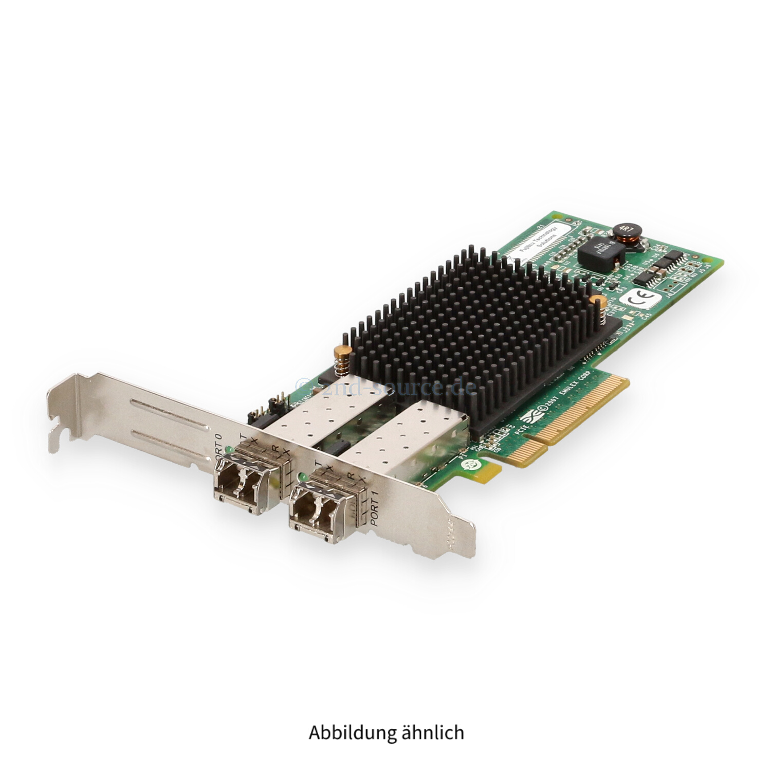 Fujitsu LPe12002 2x 8GB SFP Fiber Channel PCIe HBA High Profile S26361-F3961-E202 P002181