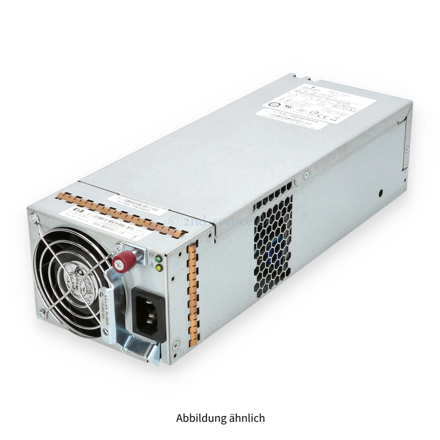HPE 595W Power Supply P2000 MSA 2040 1040 592267-002 81-000000104 HPE 595W Power Supply P2000 MSA 2040 1040 592267-002 81-000000104
