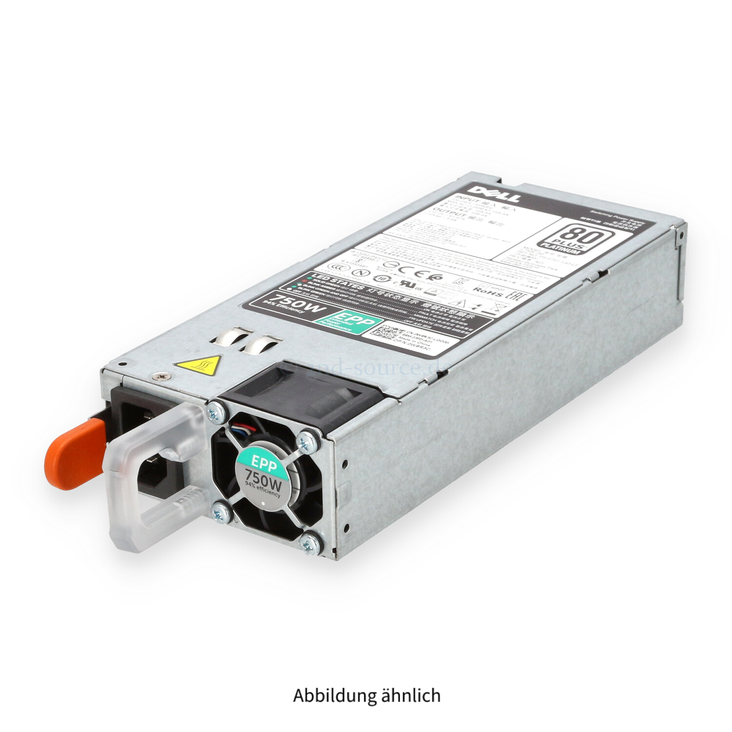 Dell 750W HotPlug Power Supply W8R3C 0W8R3C Dell 750W HotPlug Power Supply W8R3C 0W8R3C