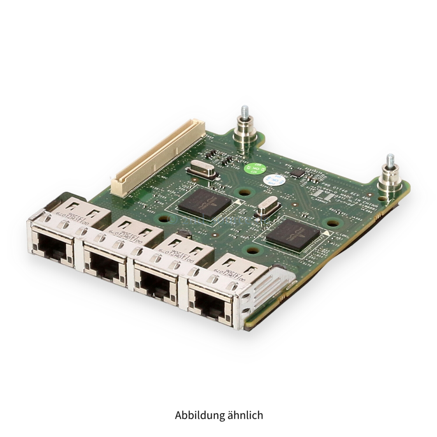 Dell Broadcom 5720 4x RJ-45 1GbE Network Daughter Card R740 R740XD FM487 0FM487 Dell Broadcom 5720 4x RJ-45 1GbE Network Daughter Card R740 R740XD FM487 0FM487