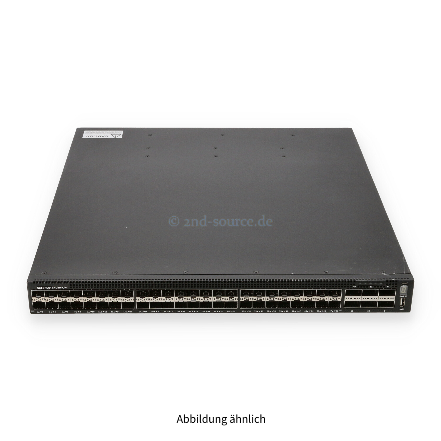 Dell PowerSwitch S4048-ON 48x SFP+ 10GbE 6x QSFP+ 40GbE F-to-B 2x 460W Managed Switch