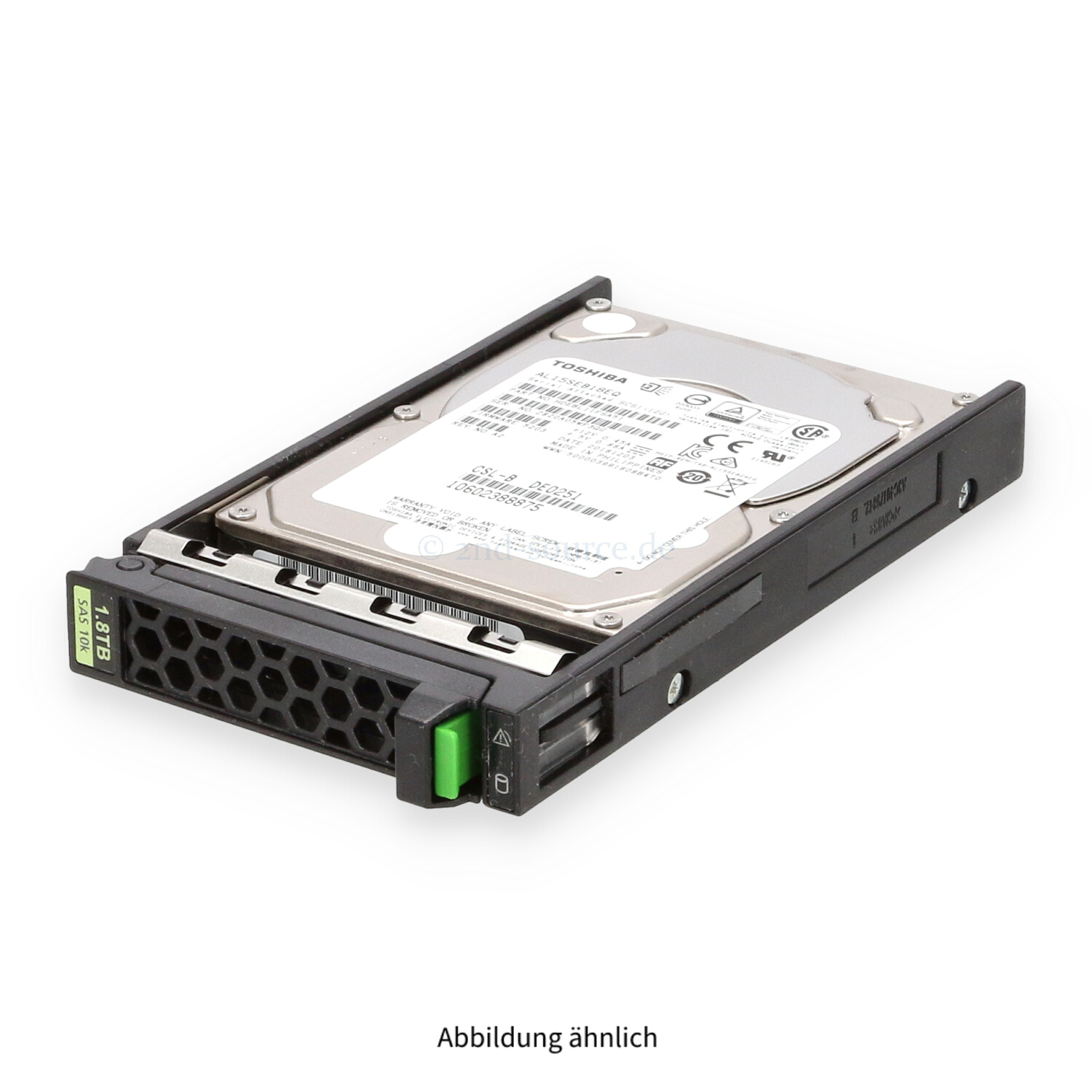 Fujitsu 1.8TB 10k SAS 12G SFF HotPlug HDD S26461-F5730-L118 38062982 10602388875