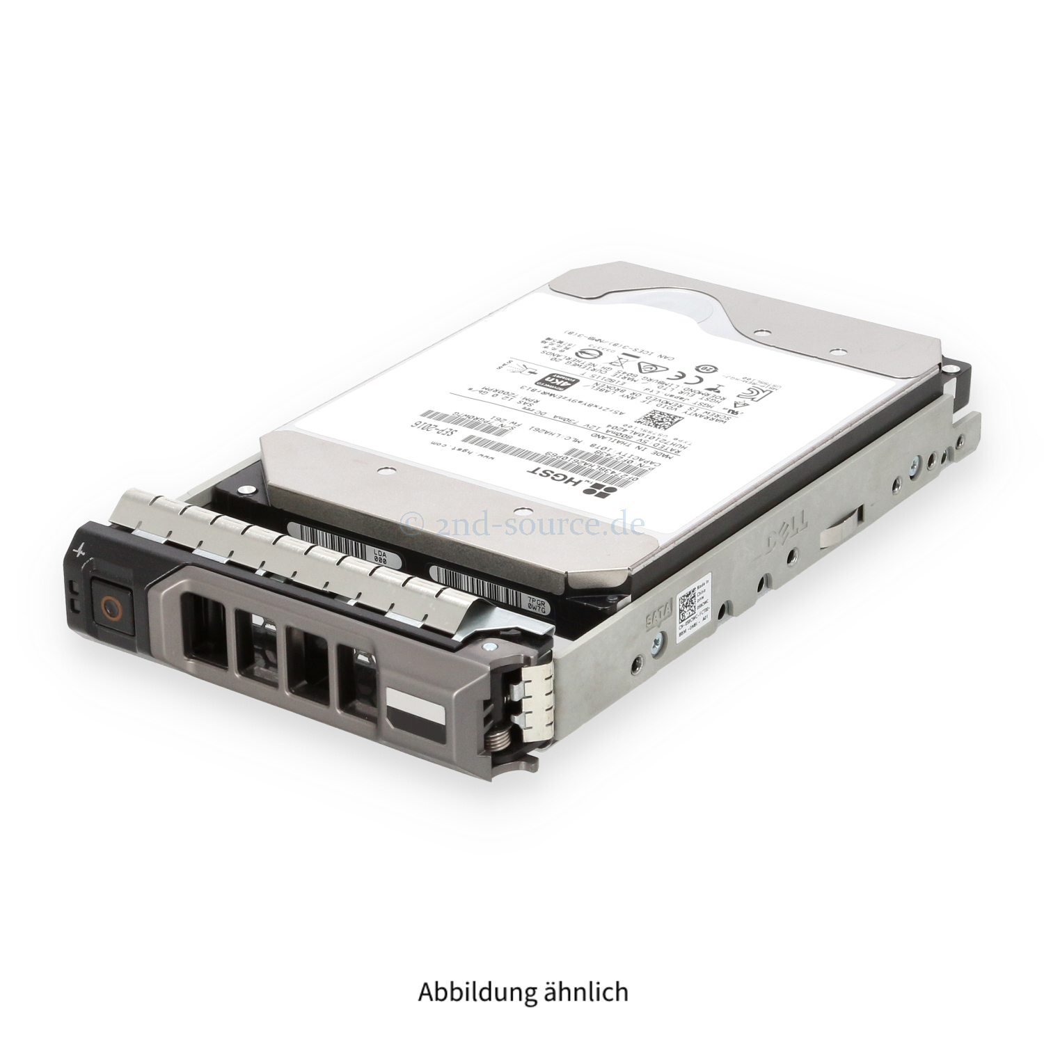 HGST 10TB 7.2k SAS 12G LFF HDD kompatibel mit Dell G13 HUH721010AL4204 0F27438