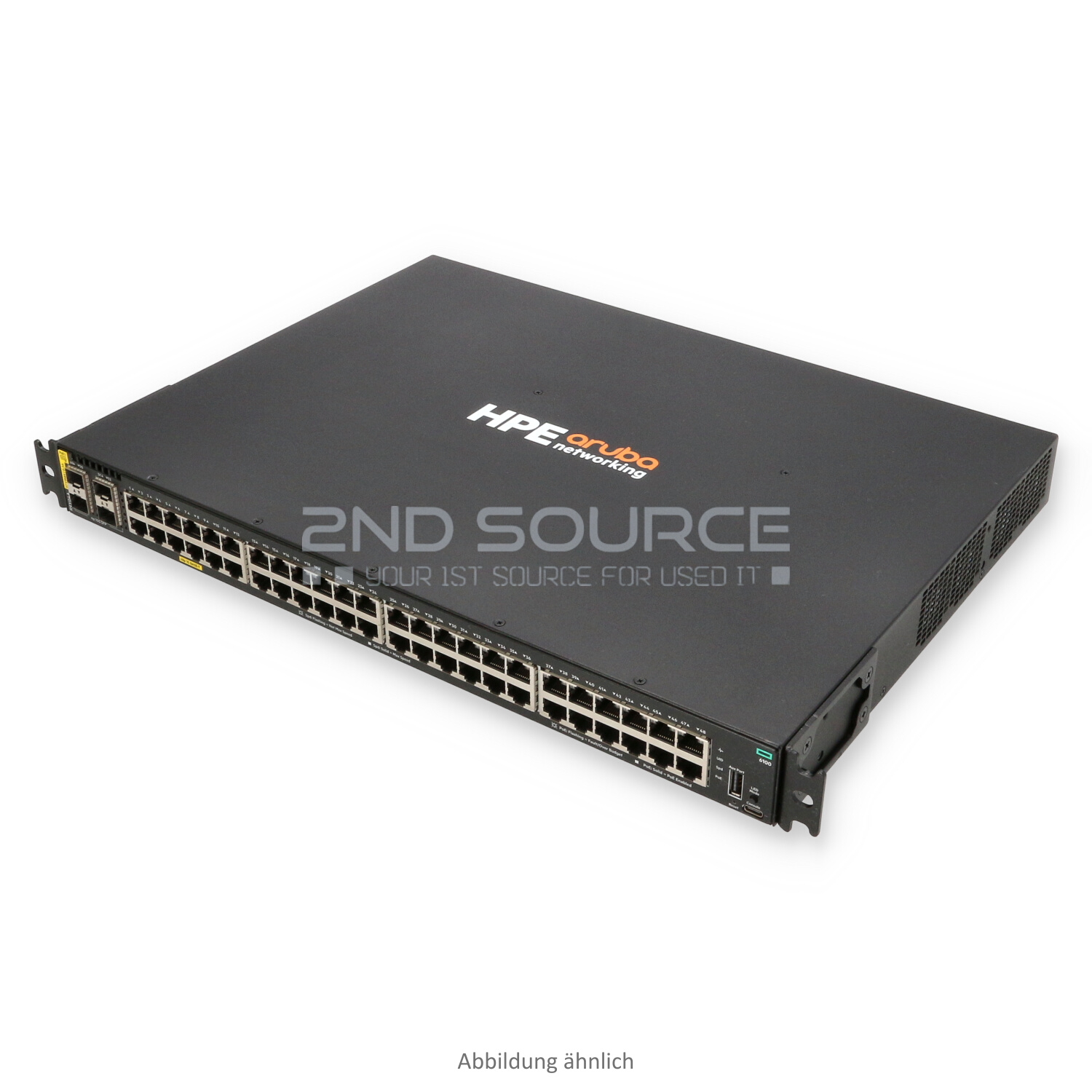 HPE Aruba CX 6100 48x RJ-45 1GbE PoE+ 4x SFP+ 10GbE Managed Switch R9Y04A R9Y04-61001