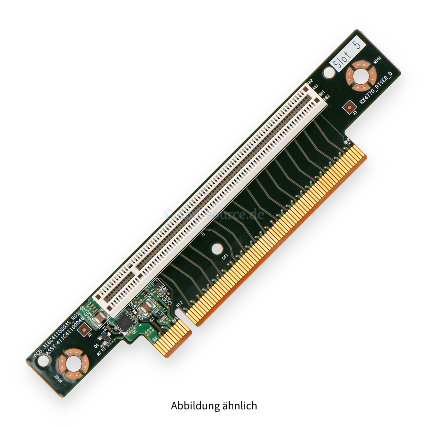 Fujitsu 1x PCIe x16 Riser Card Bottom A3C40195620 38059198