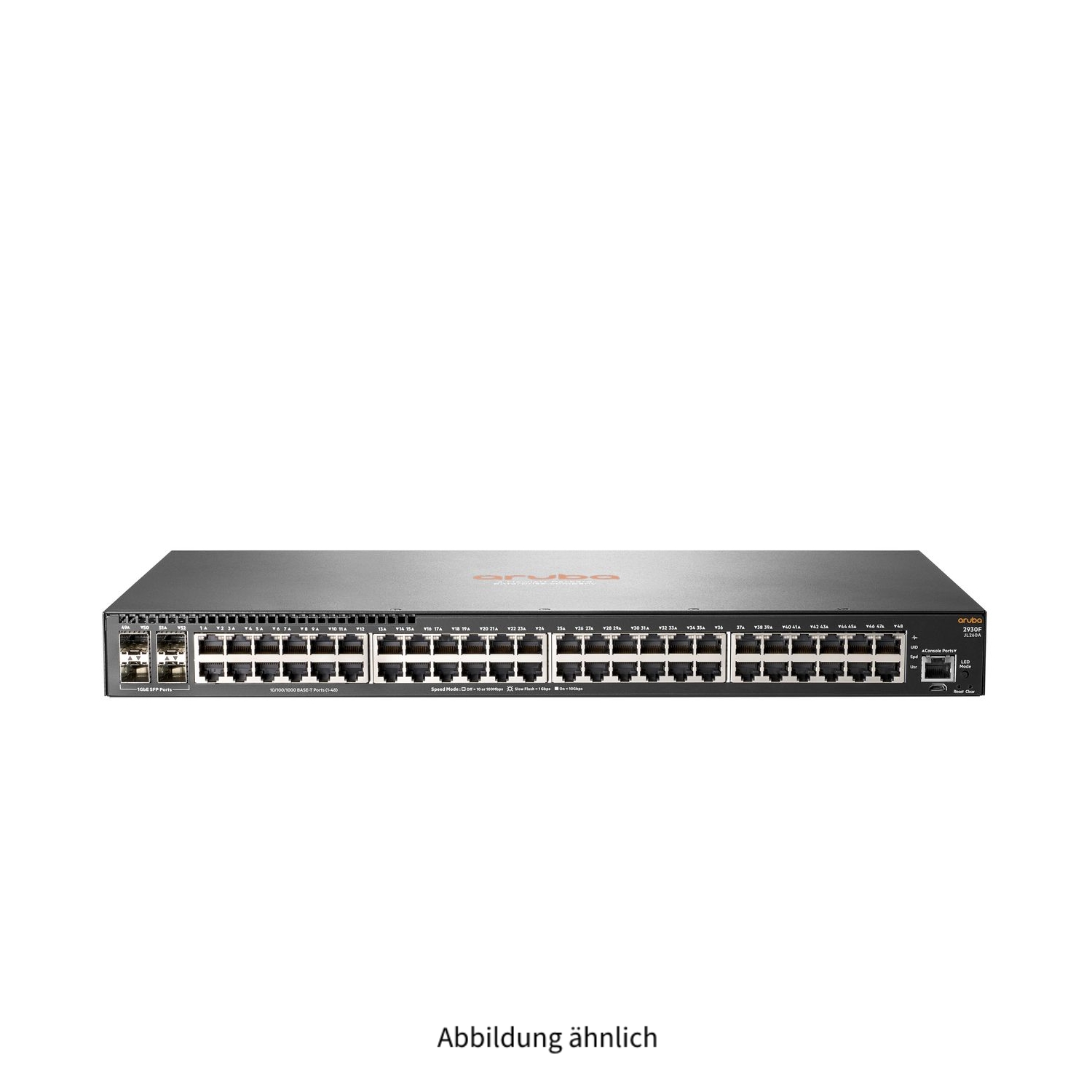 HPE Aruba 2930F 48x 1000Base-T 4x SFP Managed Switch JL260A JL260-61001