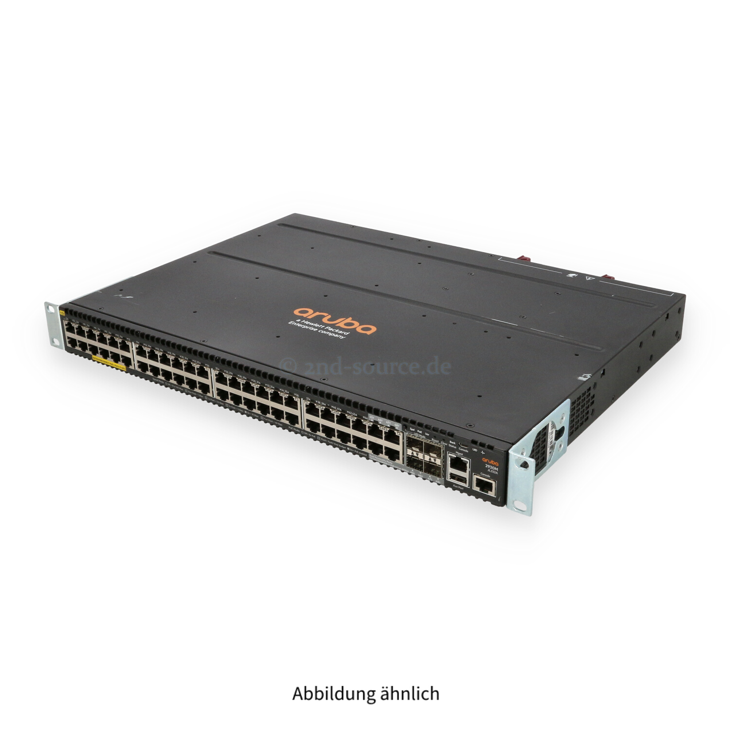 HPE Aruba 2930M 44x RJ-45 1GbE PoE+ 4x Dual-Personality 1GbE 4x SFP+ 10GbE MACsec 2x 1050W Switch JL322A JL322-61001