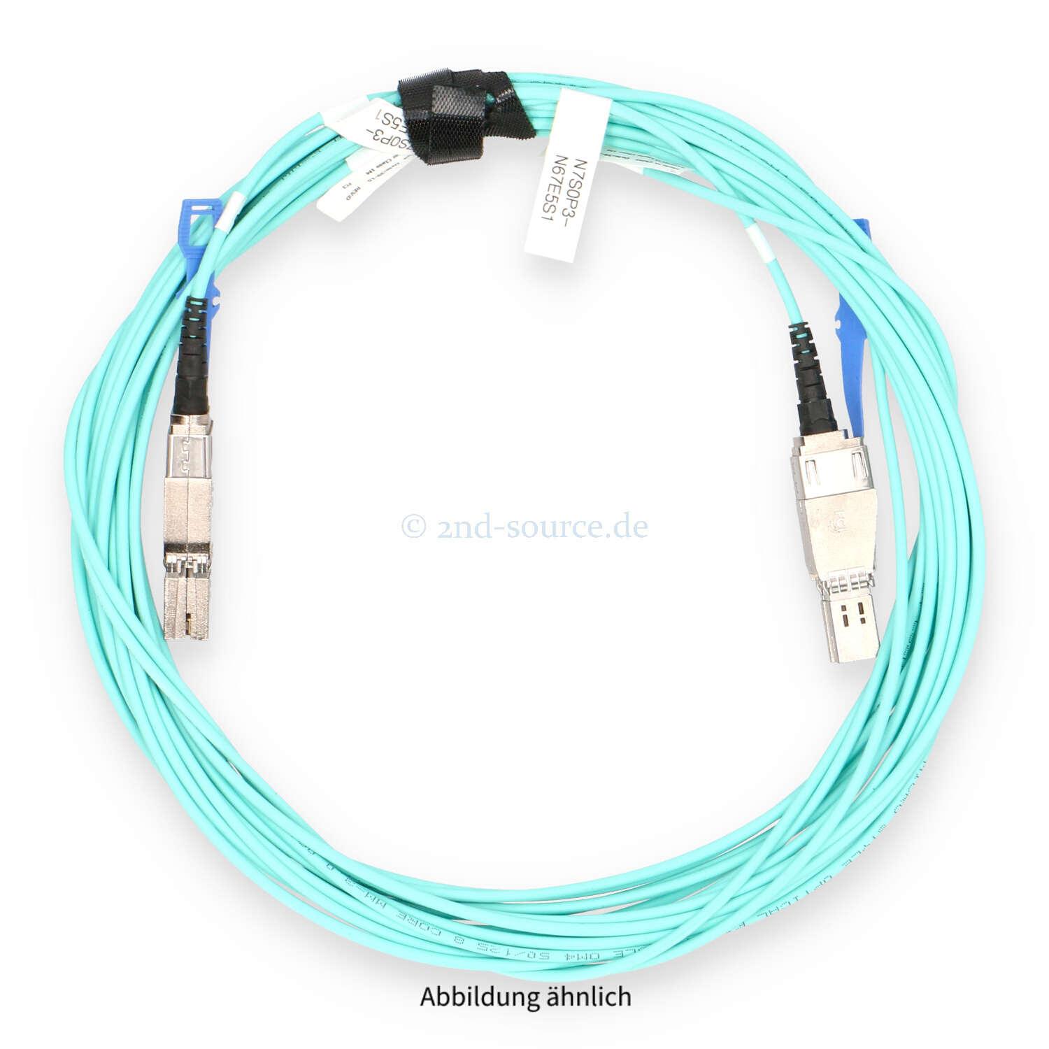 HPE 10m Mini-SAS SFF-8644 to SFF-8644 12G Active Optical Cable E7V95A 793446-001 HPE 10m Mini-SAS SFF-8644 to SFF-8644 12G Active Optical Cable E7V95A 793446-001