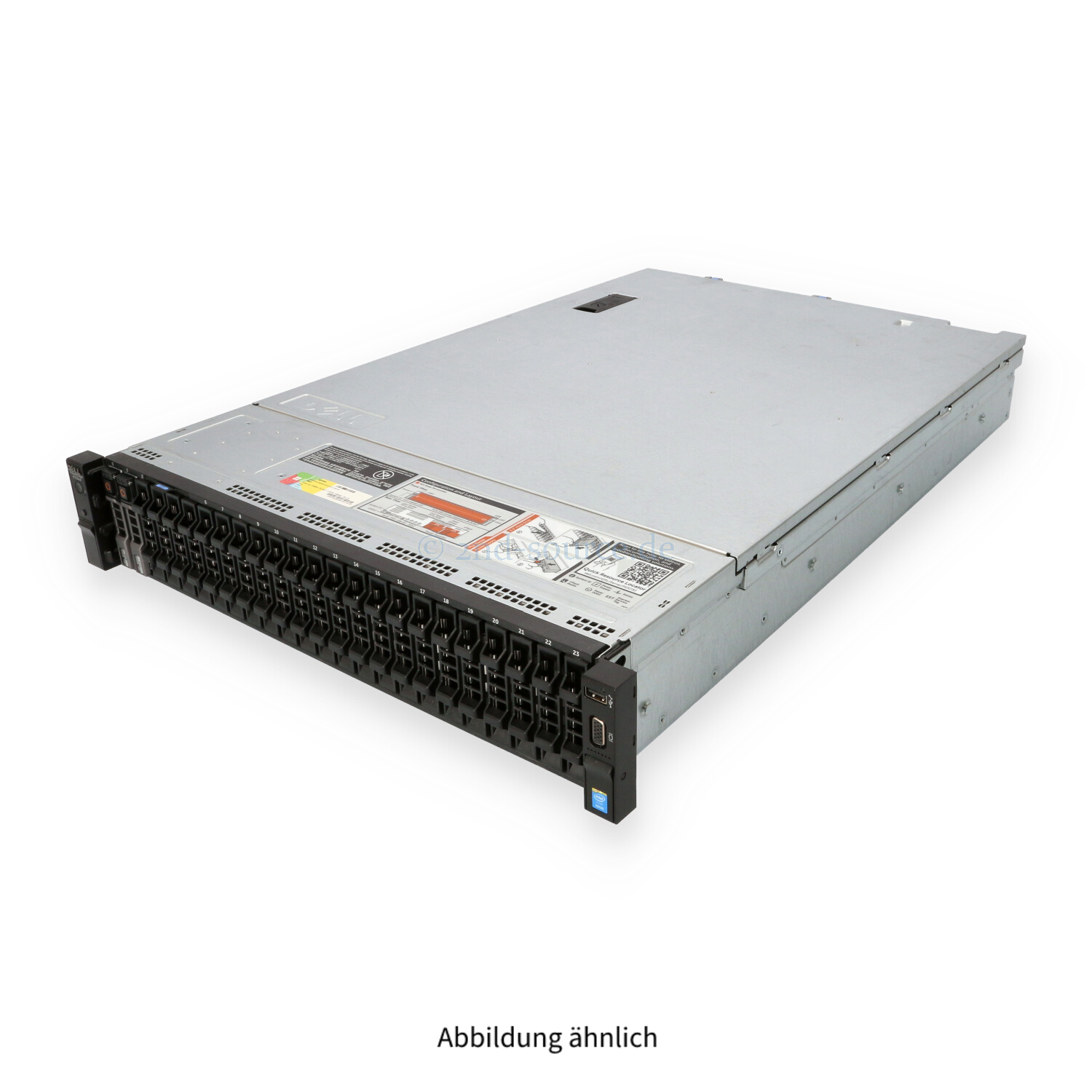 Dell R730xd 24+2x SFF 1P E5-2660 v3 2.60GHz 10C 128GB H730p 2x 300GB 10k SAS 6G HDD (600GB) 2x 750W