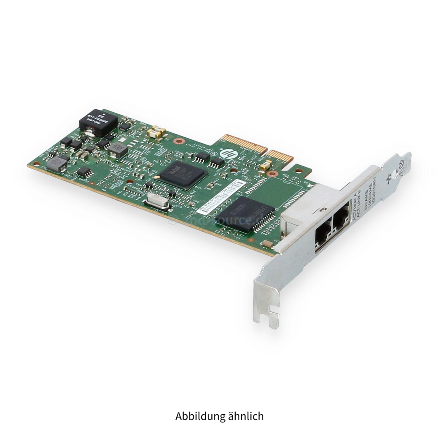 HPE 361T 2x1000Base-T PCIe Server Ethernet Adapter High Profile 652497-B21 656241-001