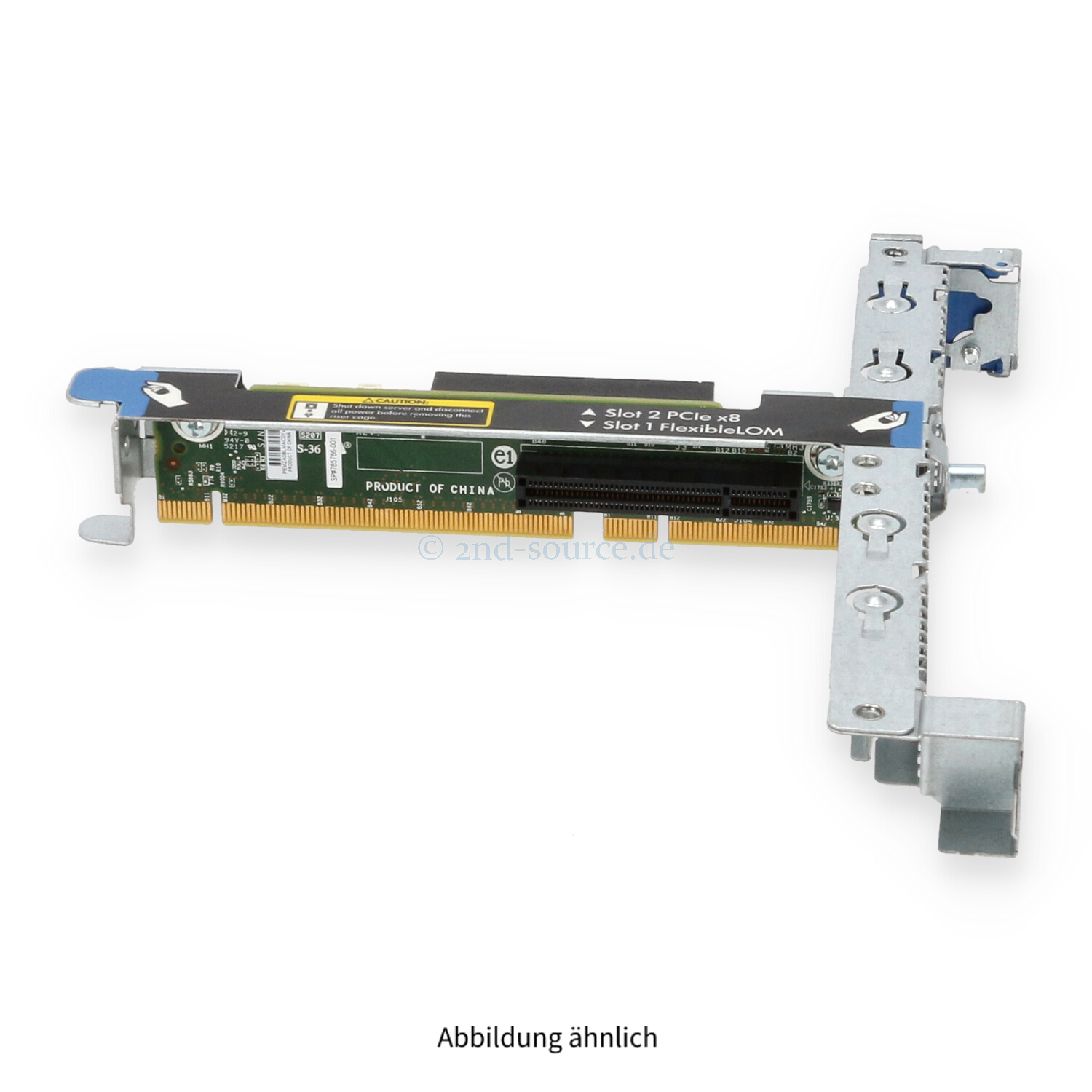 HPE FlexibleLOM Riser Card PCIe 3.0 x8 x16 DL160 G9 785786-001 779924-001