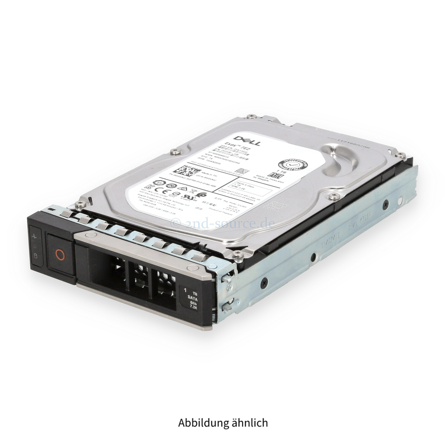 Dell 1TB 7.2k SATA 6G LFF G14 HotPlug HDD W0VNC 0W0VNC