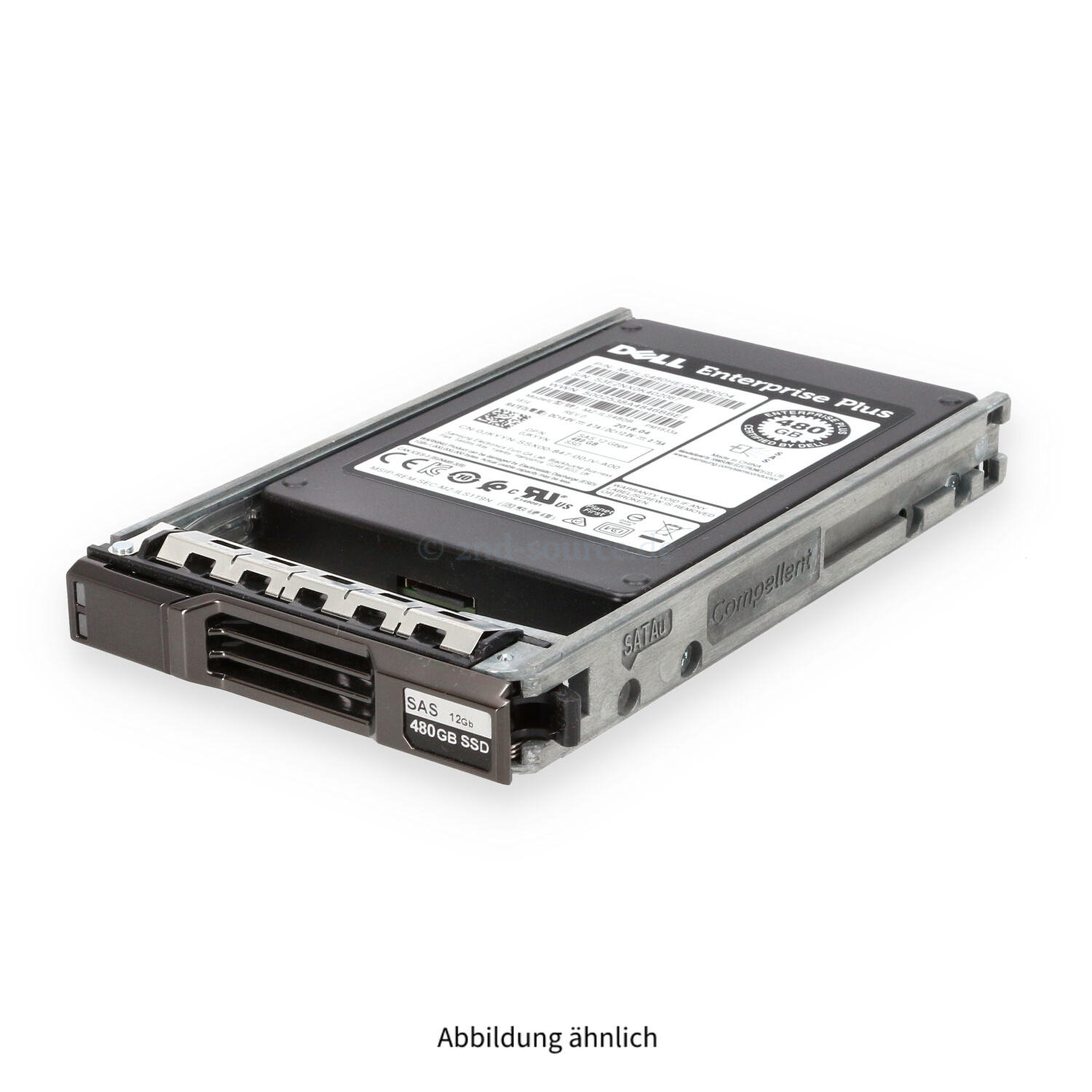 Dell 480GB SAS 12G SFF Read Intensive HotPlug SSD Compellent SCv2020 JKYYN 0JKYYN 400-AJDI