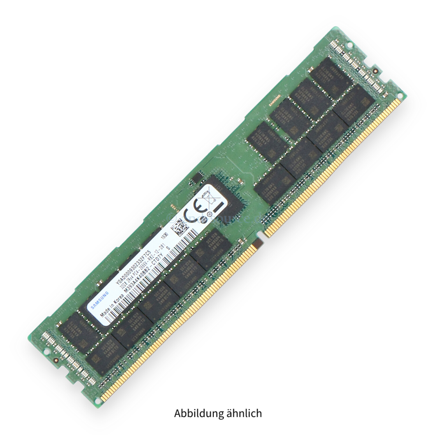 Samsung 32GB PC4-21300V-R DIMM Dual Rank x4 (DDR4-2666) Registered ECC M393A4K40BB2-CTD