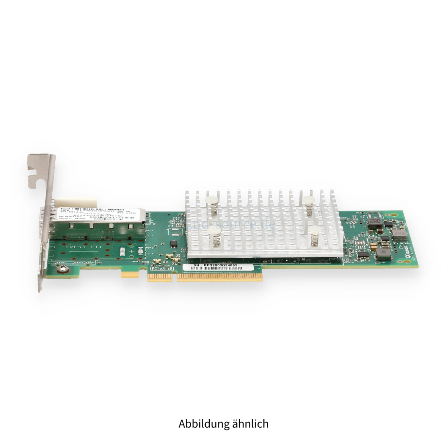 HPE StoreFabric SN1600Q 1x 32GB SFP Fibre Channel PCIe HBA High Profile 868140-001