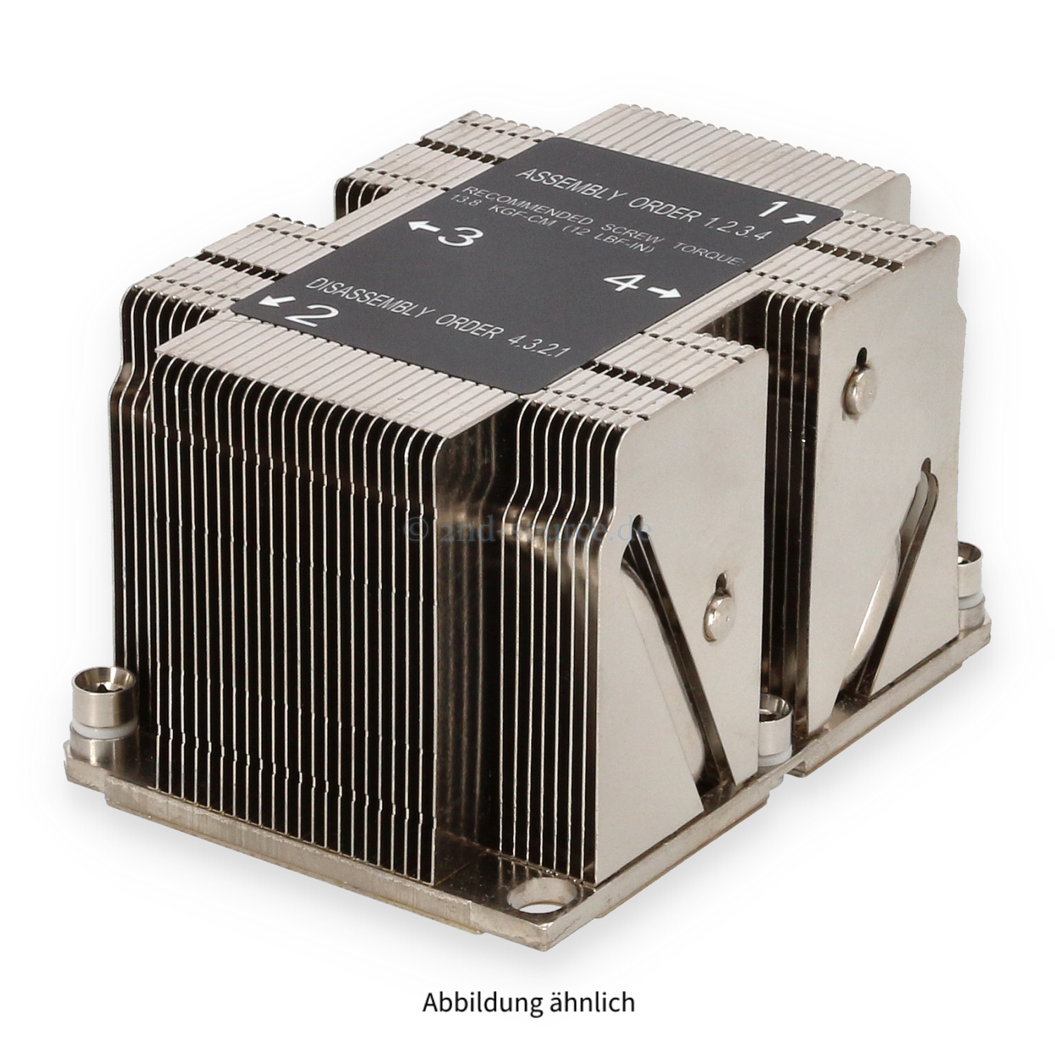 Supermicro 2U up to 205W Passive Heatsink SNK-P0068PS