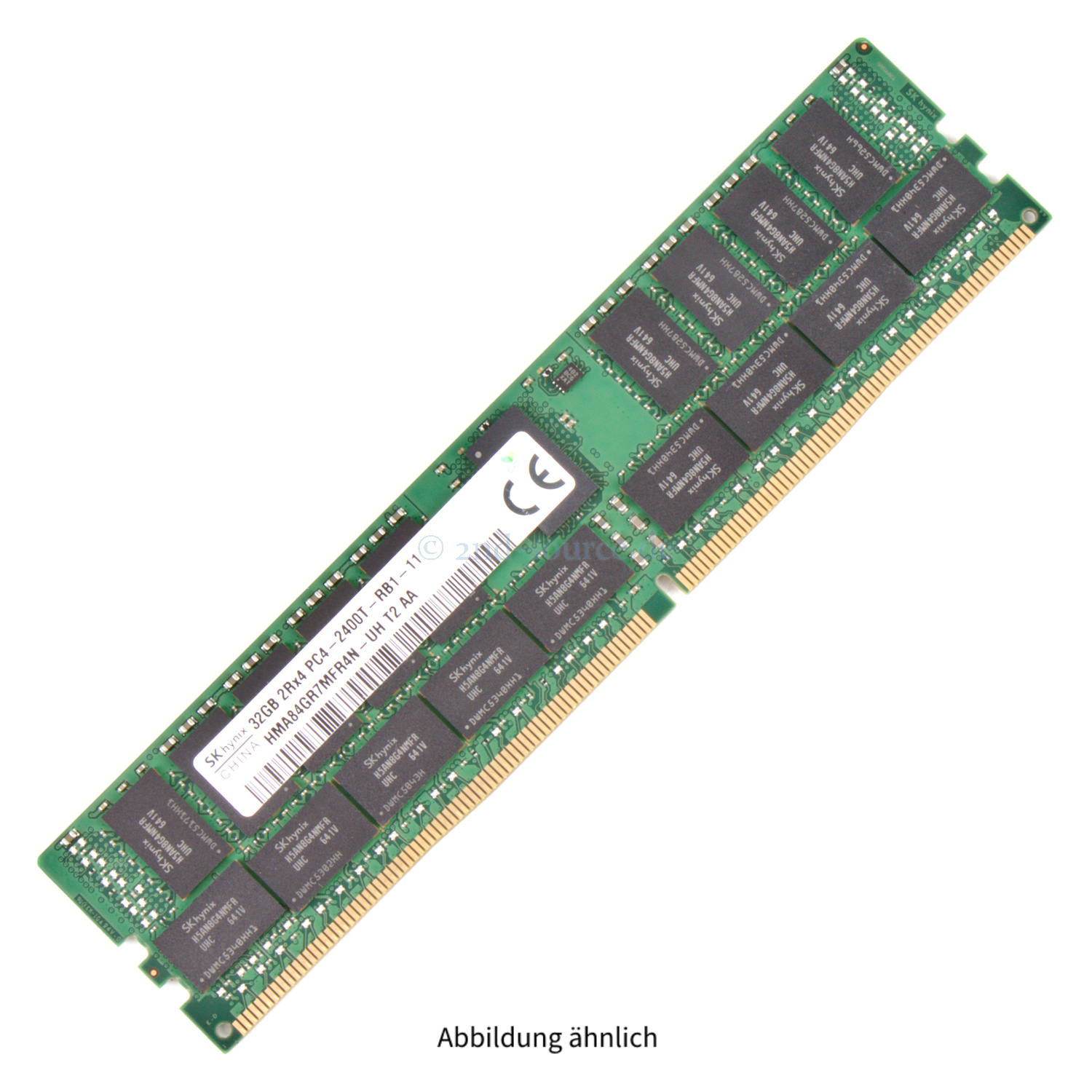 Hynix 32GB PC4-19200T-R DIMM Dual Rank x4 (DDR4-2400) Registered ECC HMA84GR7MFR4N-UH