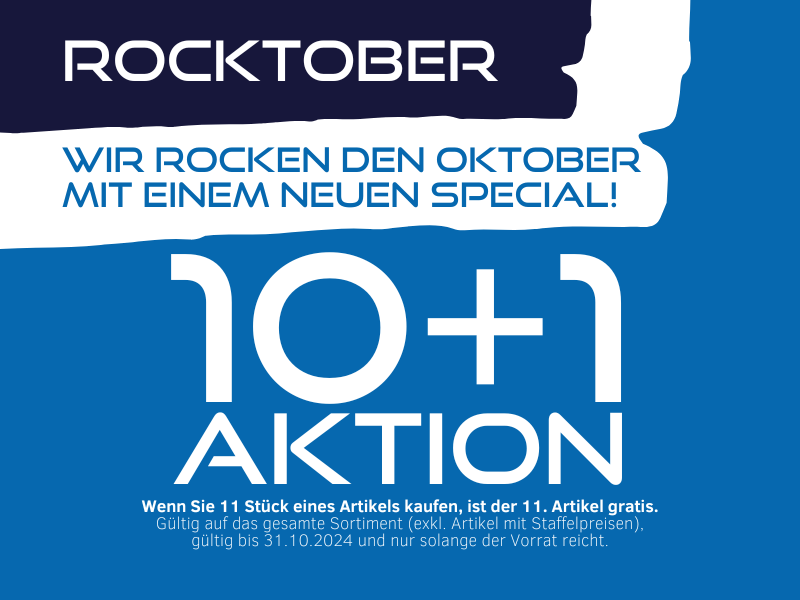 2nd Source Magazin Rocktober 10+1 Shop Aktion