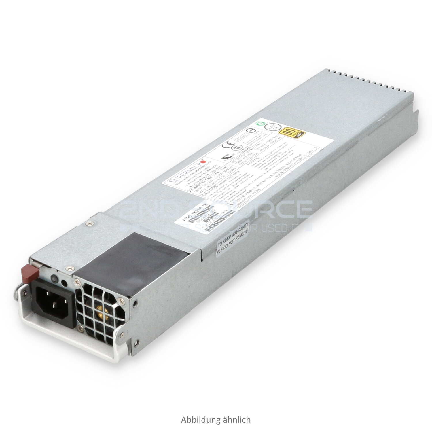 Supermicro 1200W HotPlug Power Supply PWS-1K21P-1R
